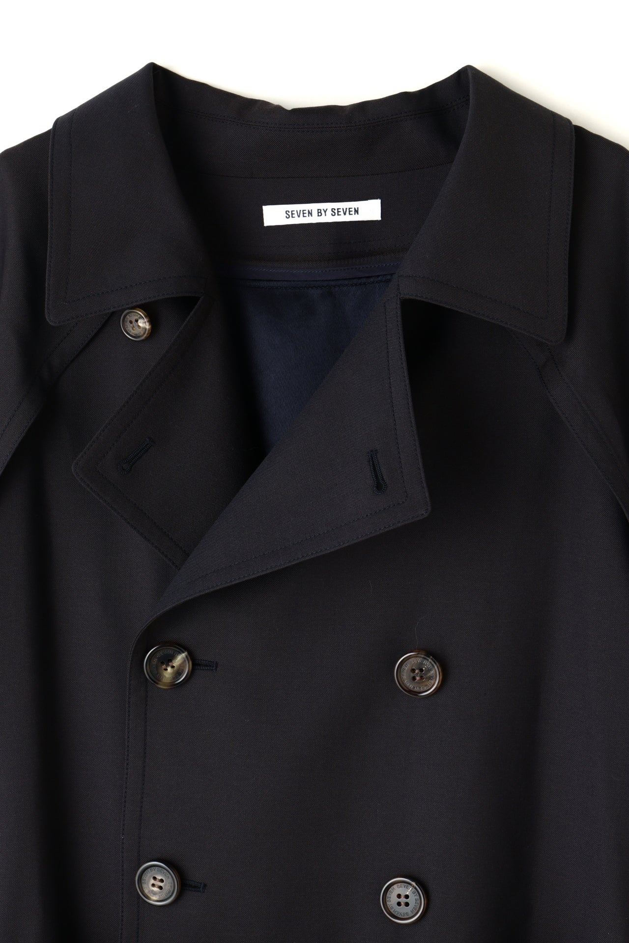 TRENCH COAT ‐Wool twill‐