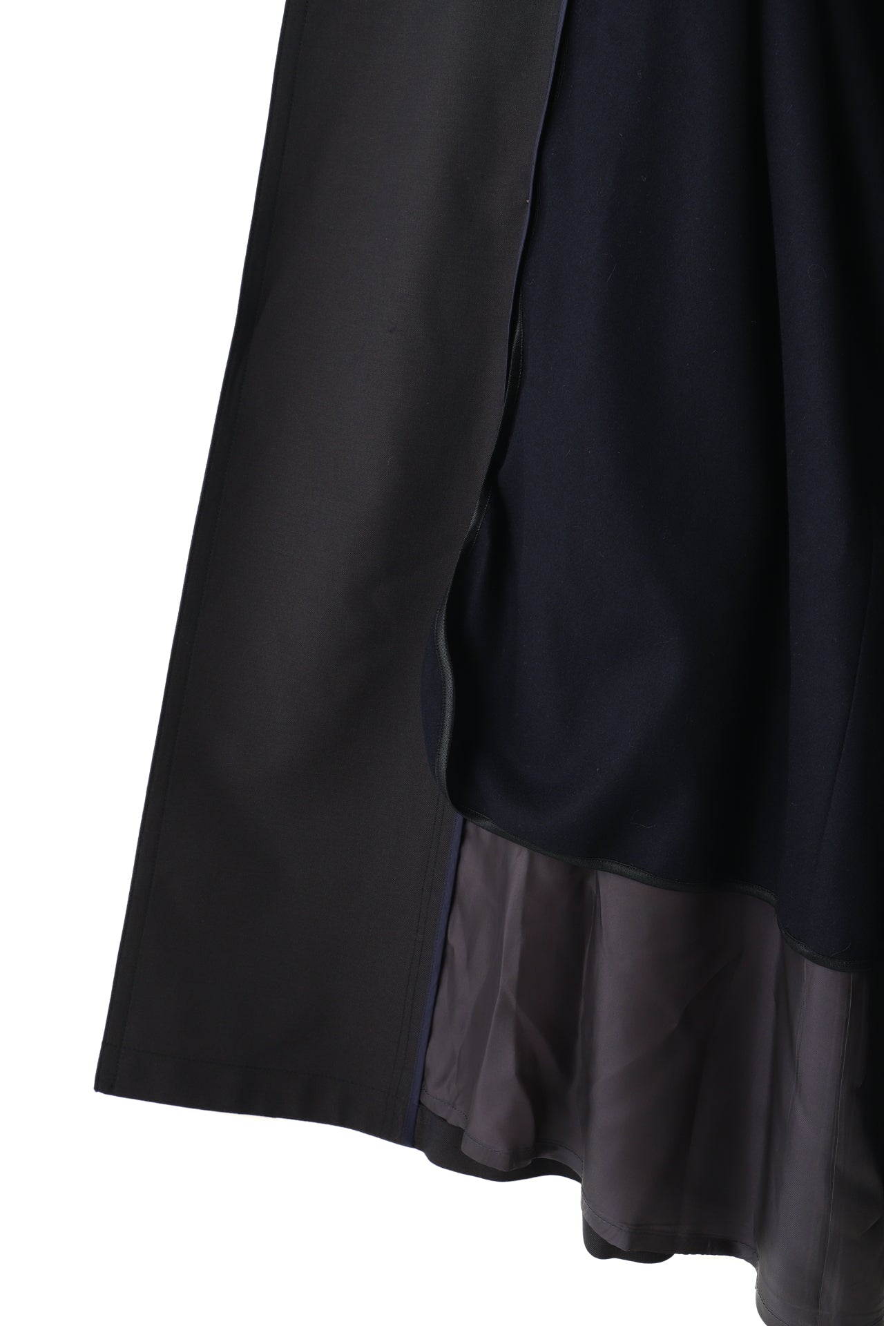 TRENCH COAT ‐Wool twill‐