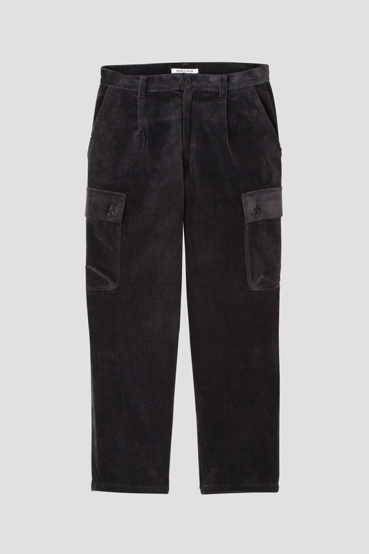 CORDUROY CARGO PANTS -Modal mix-