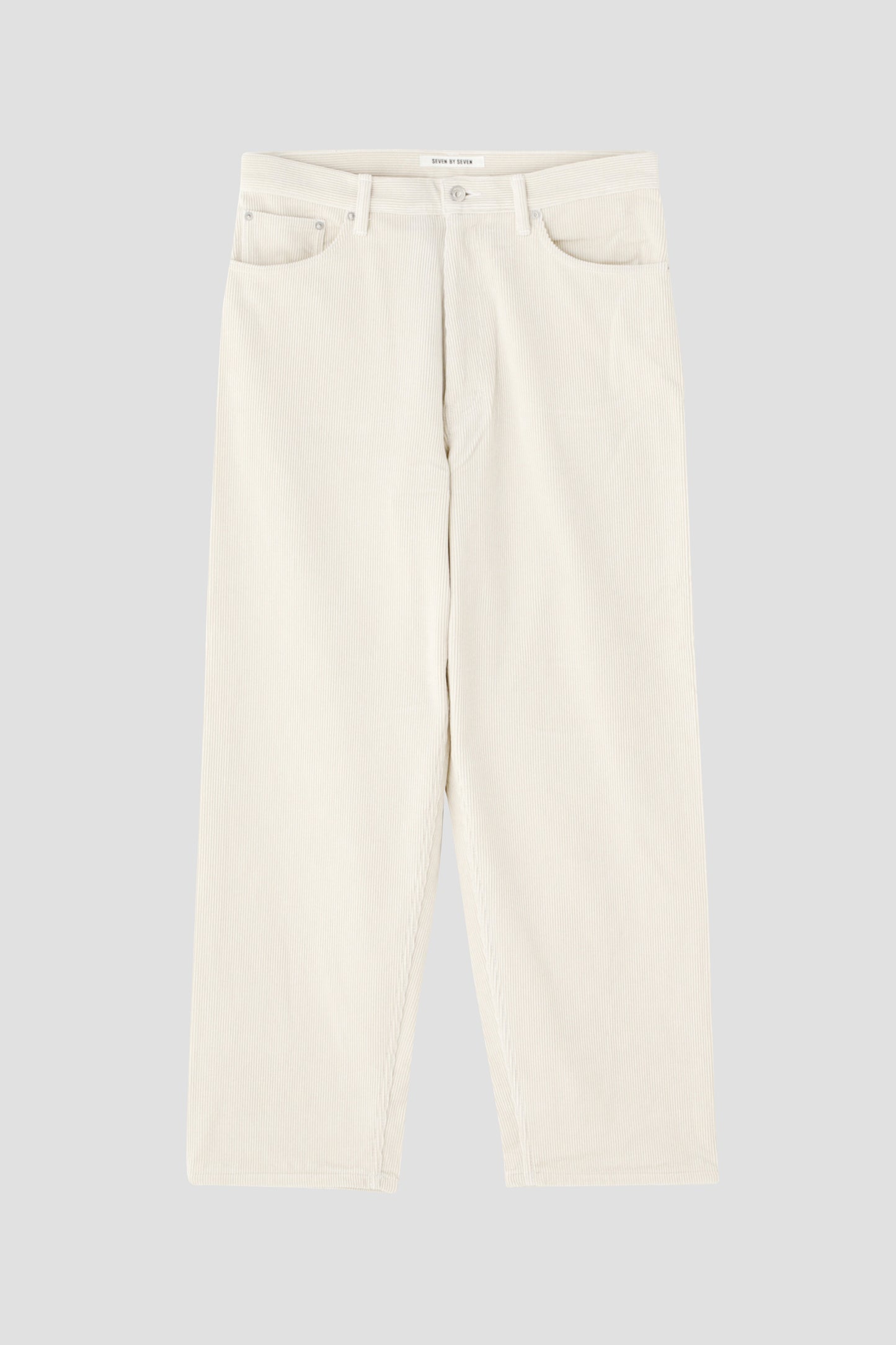 CORDUROY WIDE PANTS ‐Modal mix‐
