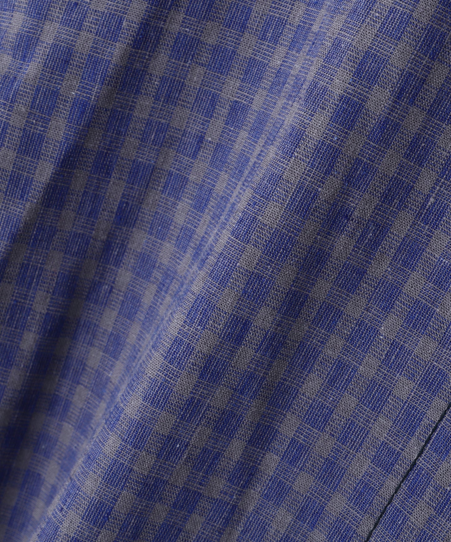 91-B TYPE CHECK JACKET - Cotton / Linen Gingham check -