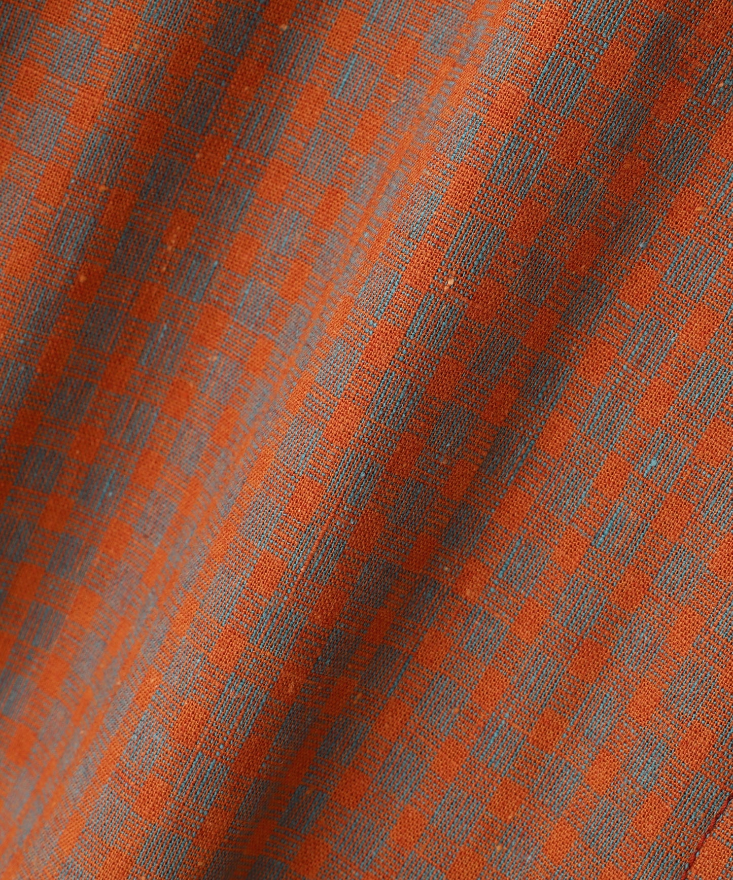 91-B TYPE CHECK JACKET - Cotton / Linen Gingham check -