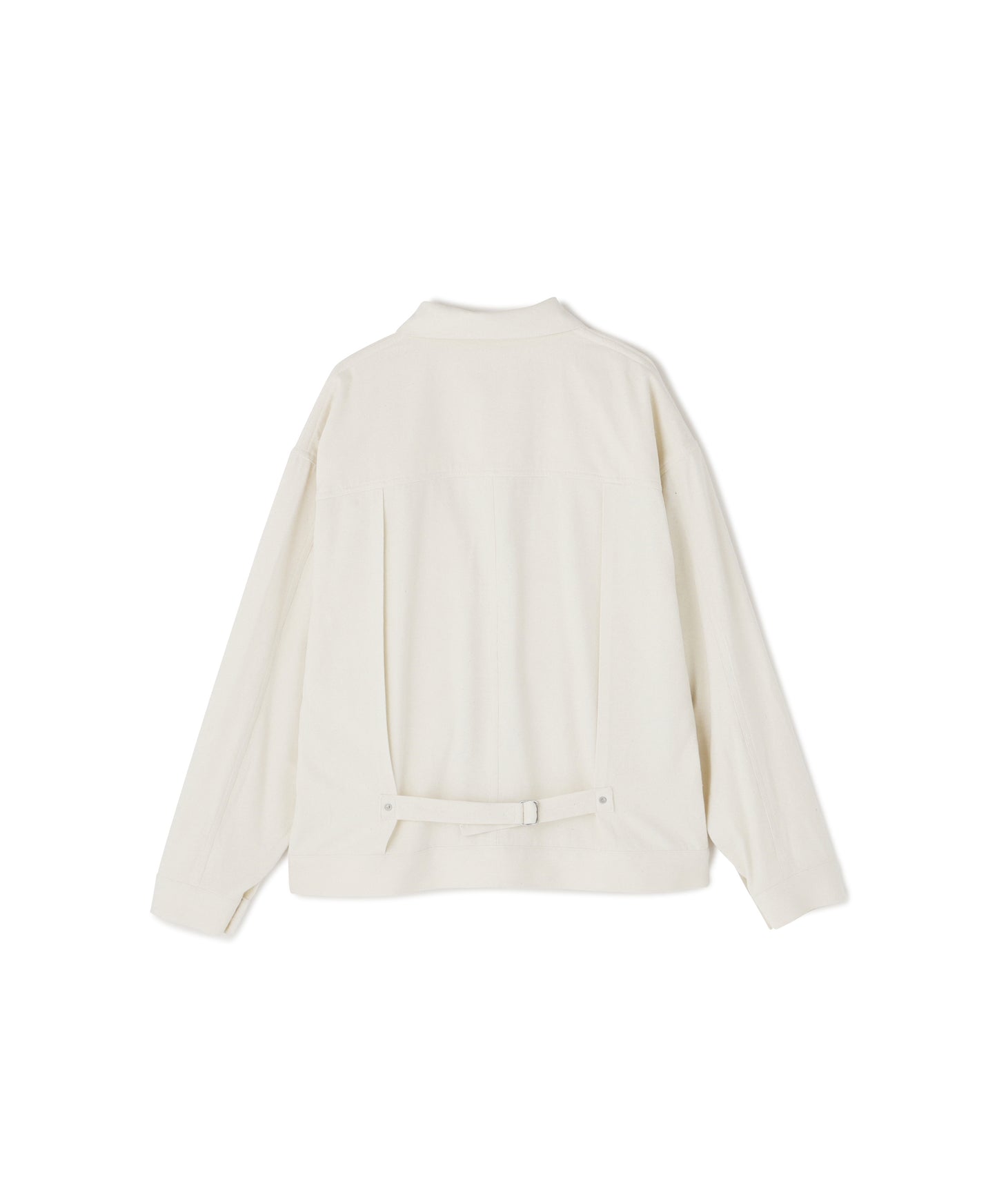 1ST TYPE SILK JACKET - Silk noil denim -