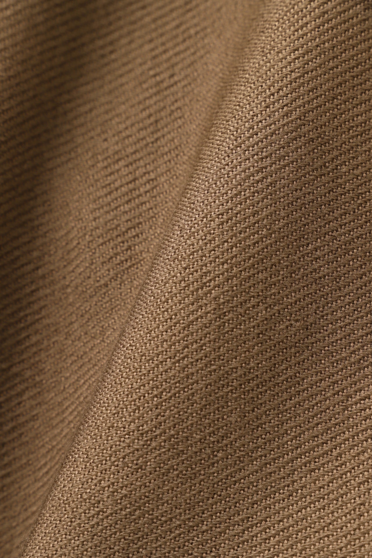 TUCK EASY PANTS - Silk / Wool loose twill -