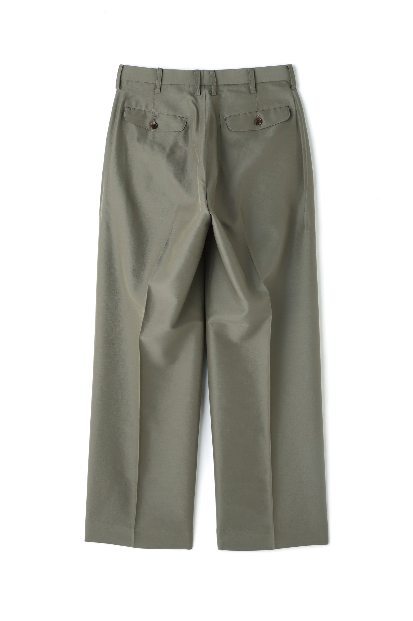 IN-TUCK TROUSERS - Silk / Wool -