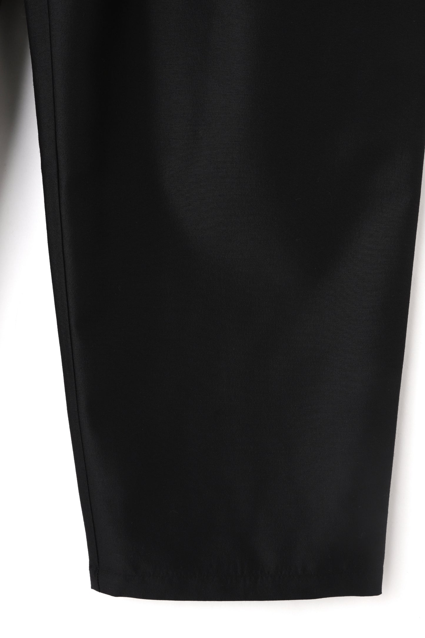 TUCK EASY PANTS - Silk / Wool -