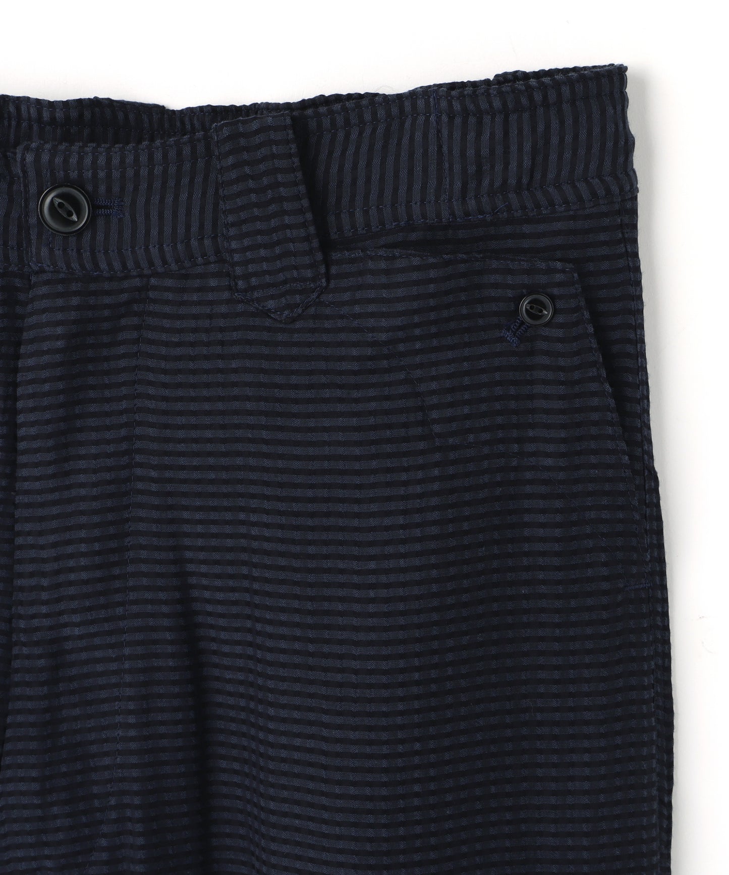 SHEER WESTERN EASY TROUSERS - Gingham check Indian fabric -