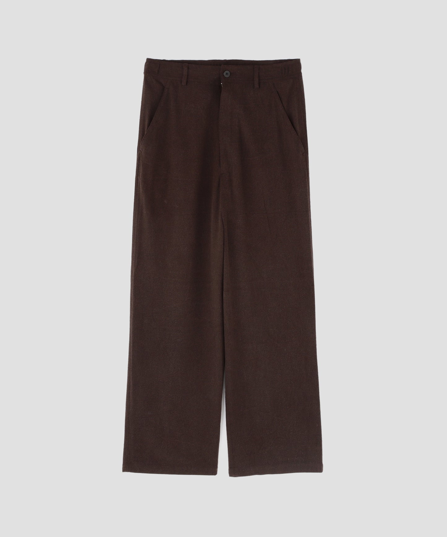 EASY TROUSERS - Silk noil denim -