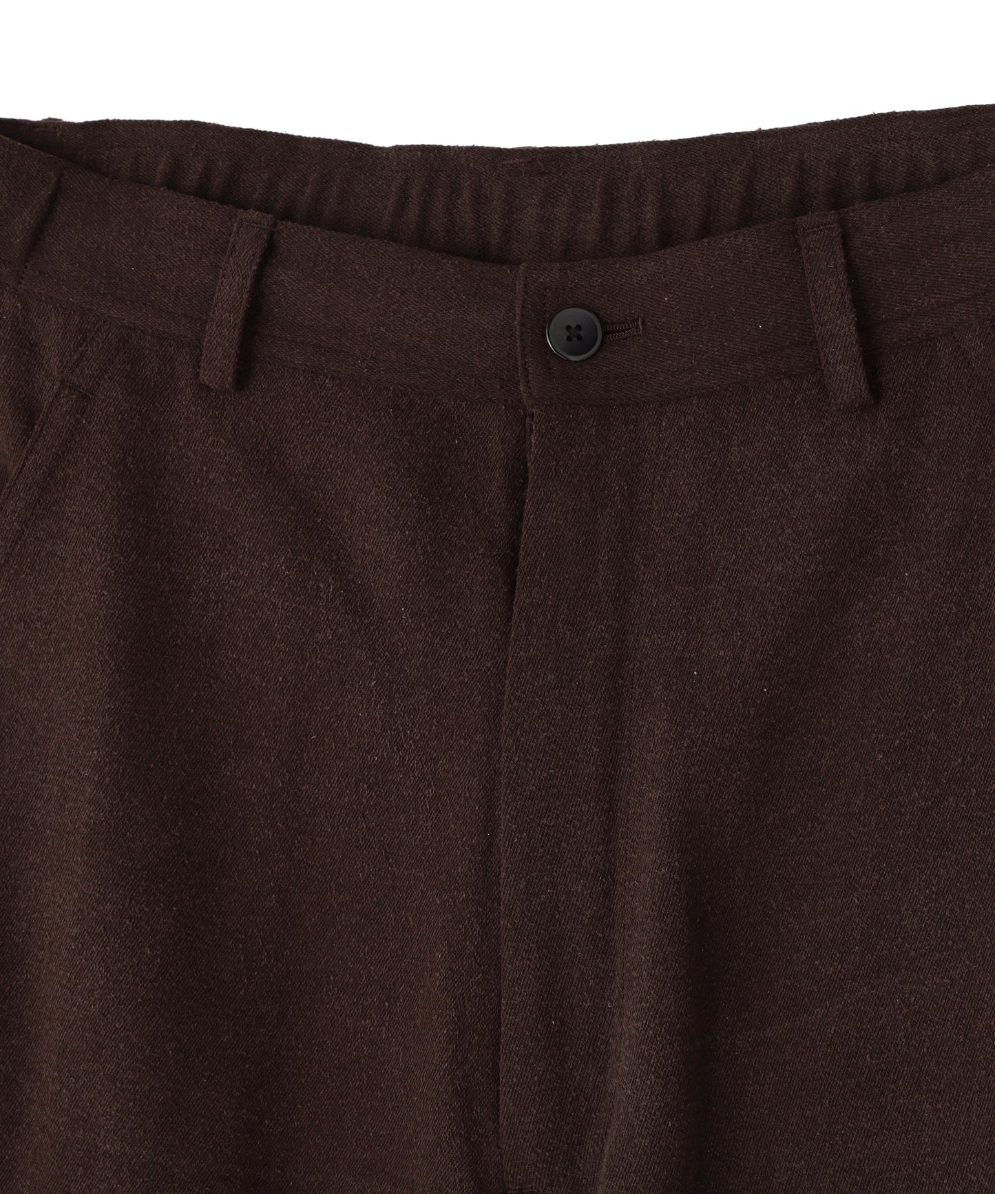EASY TROUSERS - Silk noil denim -