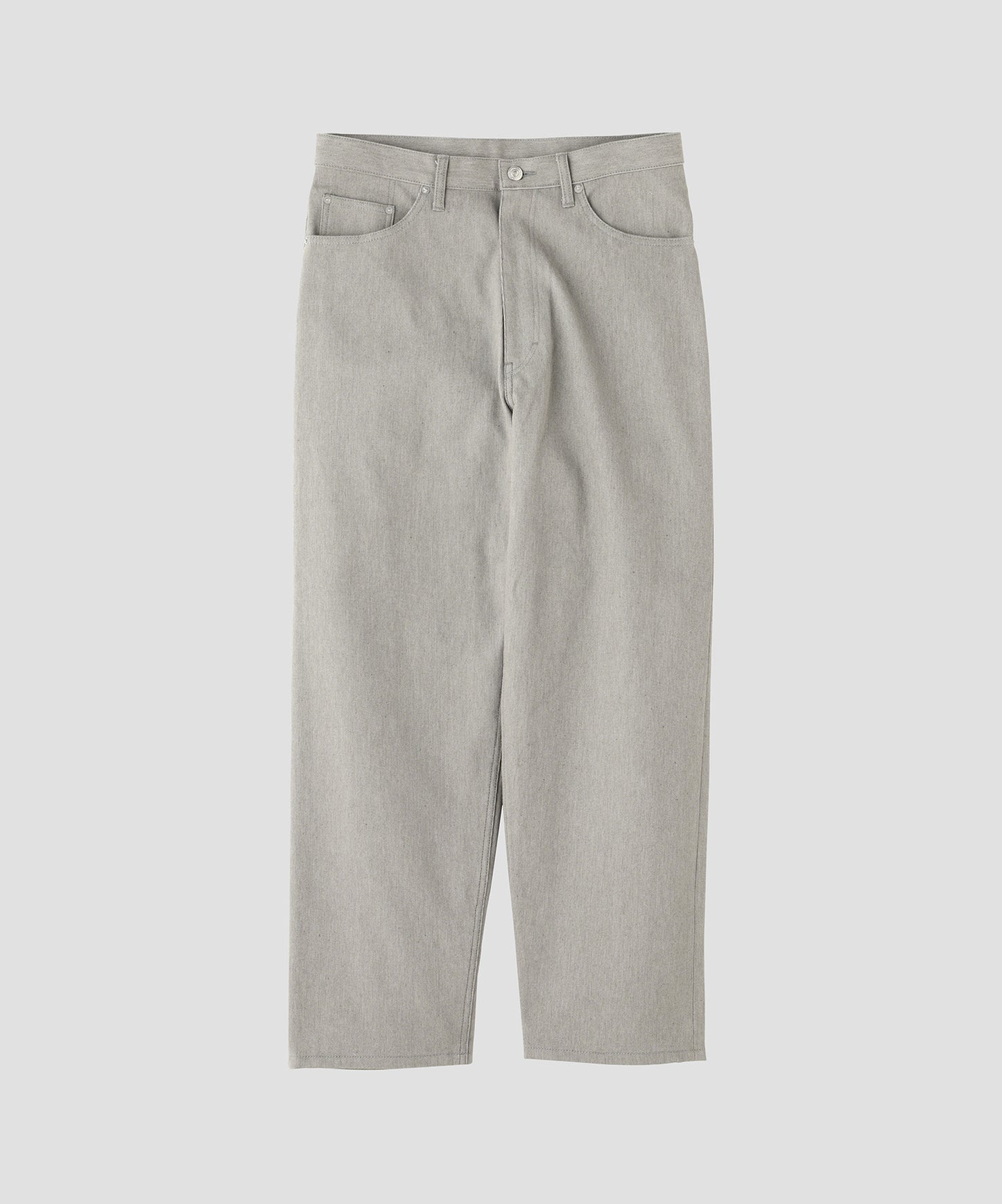 5PK COTTON PIQUE WIDE PANTS - Unstained organic cotton -