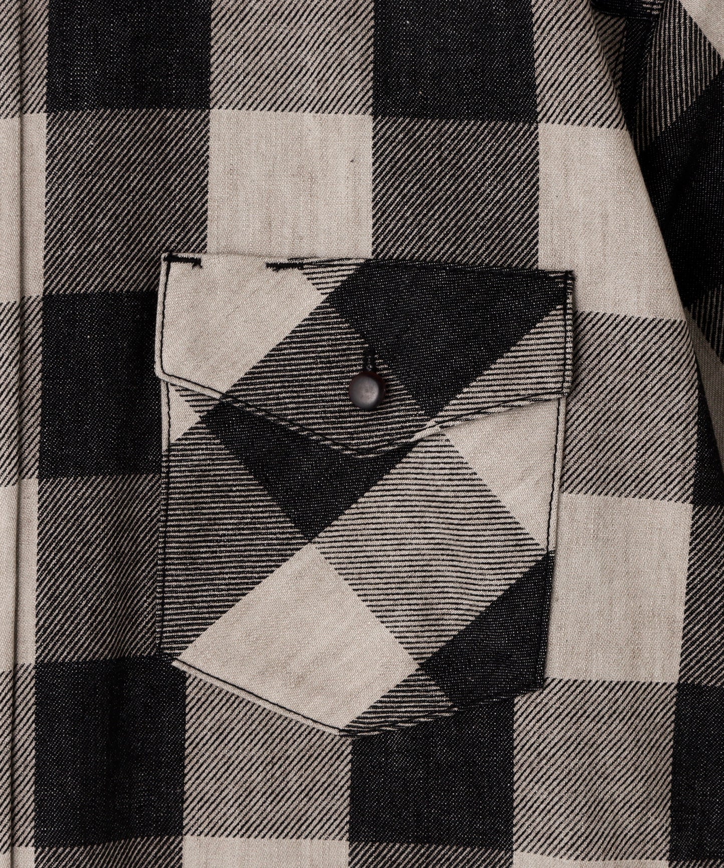 BUFFALO CHECK WESTERN SHIRTS - Discharge printing -