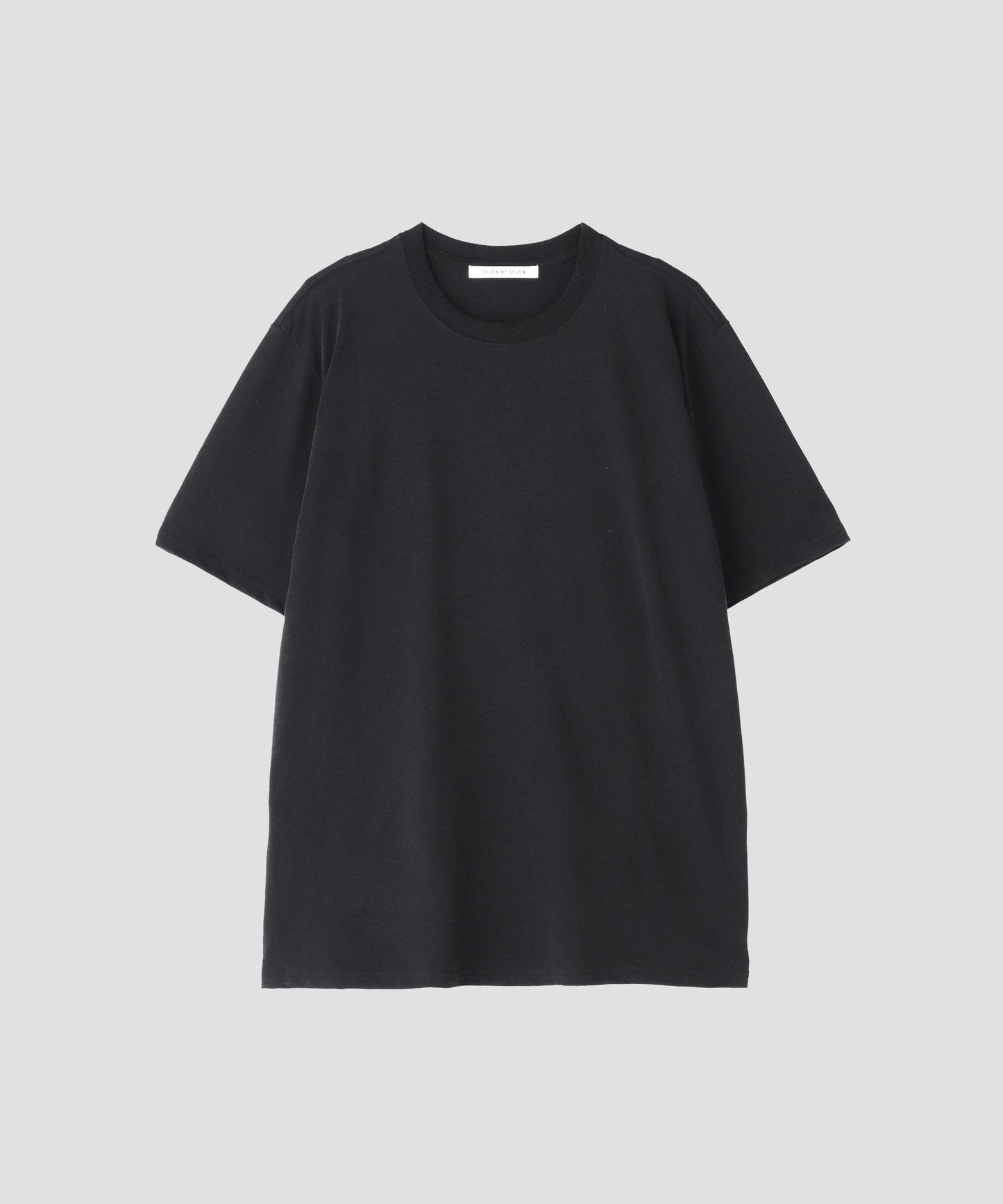 WRAP AROUND TEE S/S - Open end Cotton / Silk -