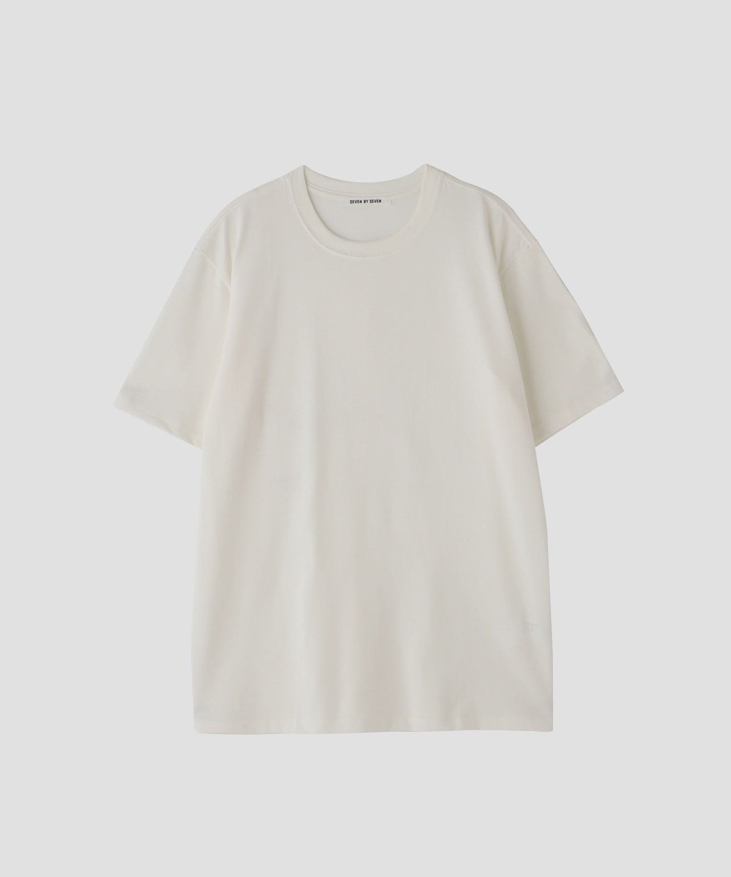 WRAP AROUND TEE S/S - Open end Cotton / Silk -