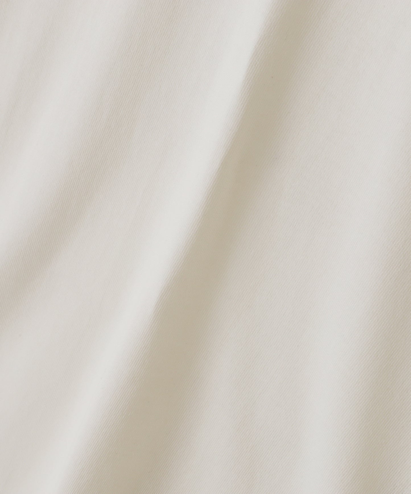WRAP AROUND TEE S/S - Open end Cotton / Silk -