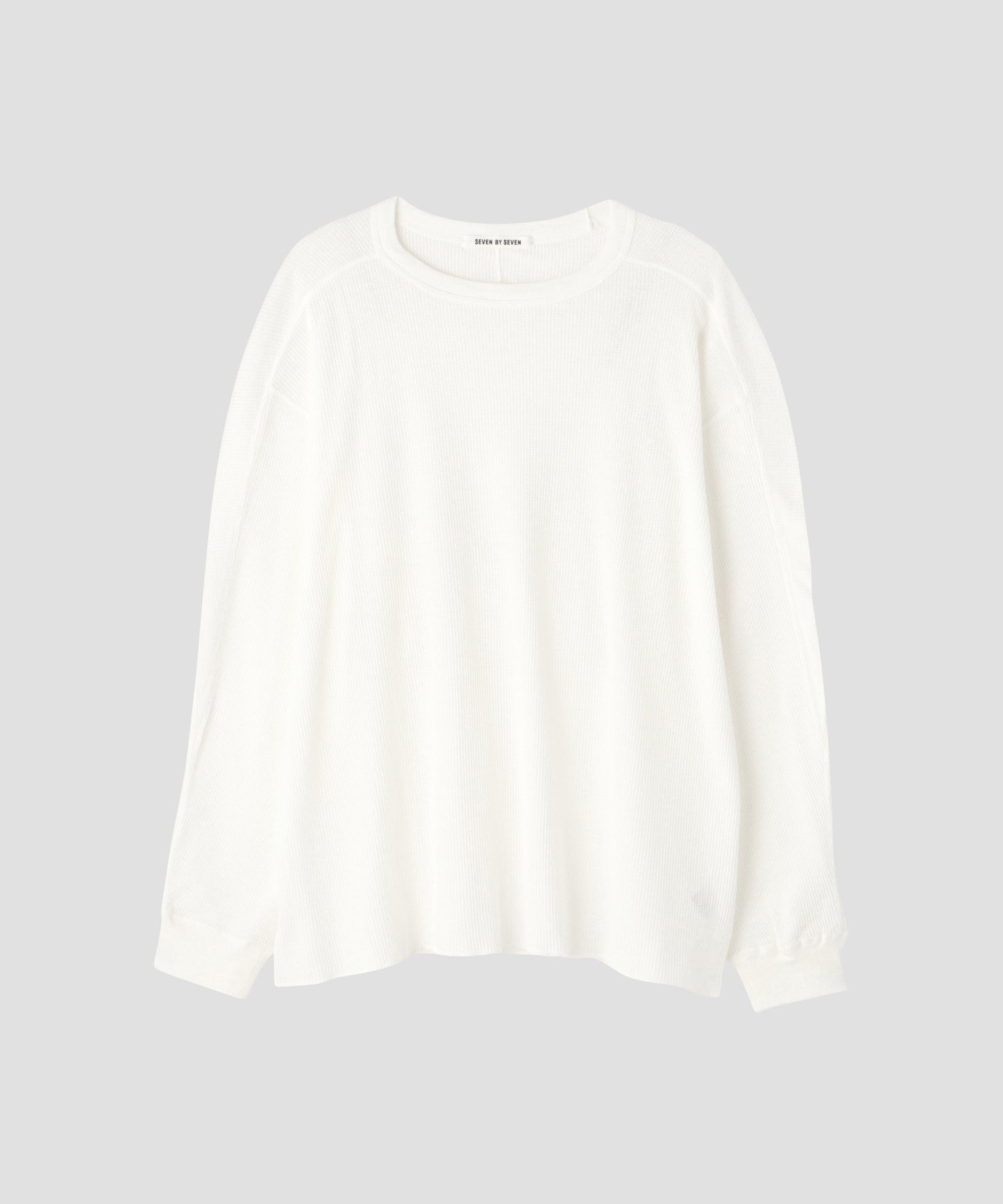 THERMAL SHIRTS - Recycle supima waffle -