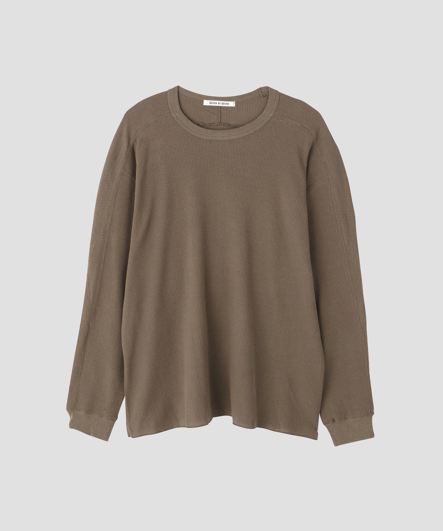 THERMAL SHIRTS - Recycle supima waffle -
