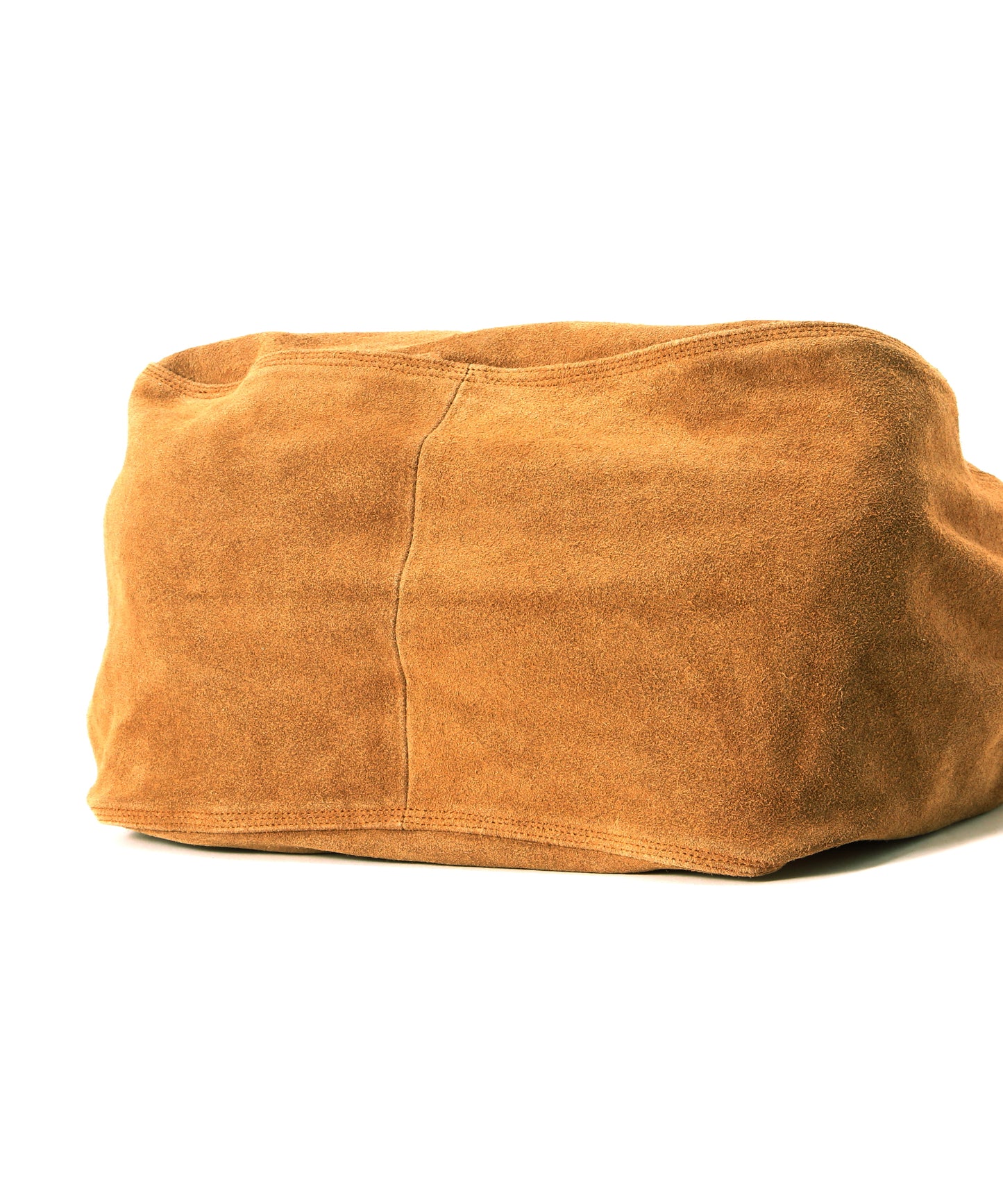 HAND PAINTED LEATHER SHOULDER BAG - Cow split leather -