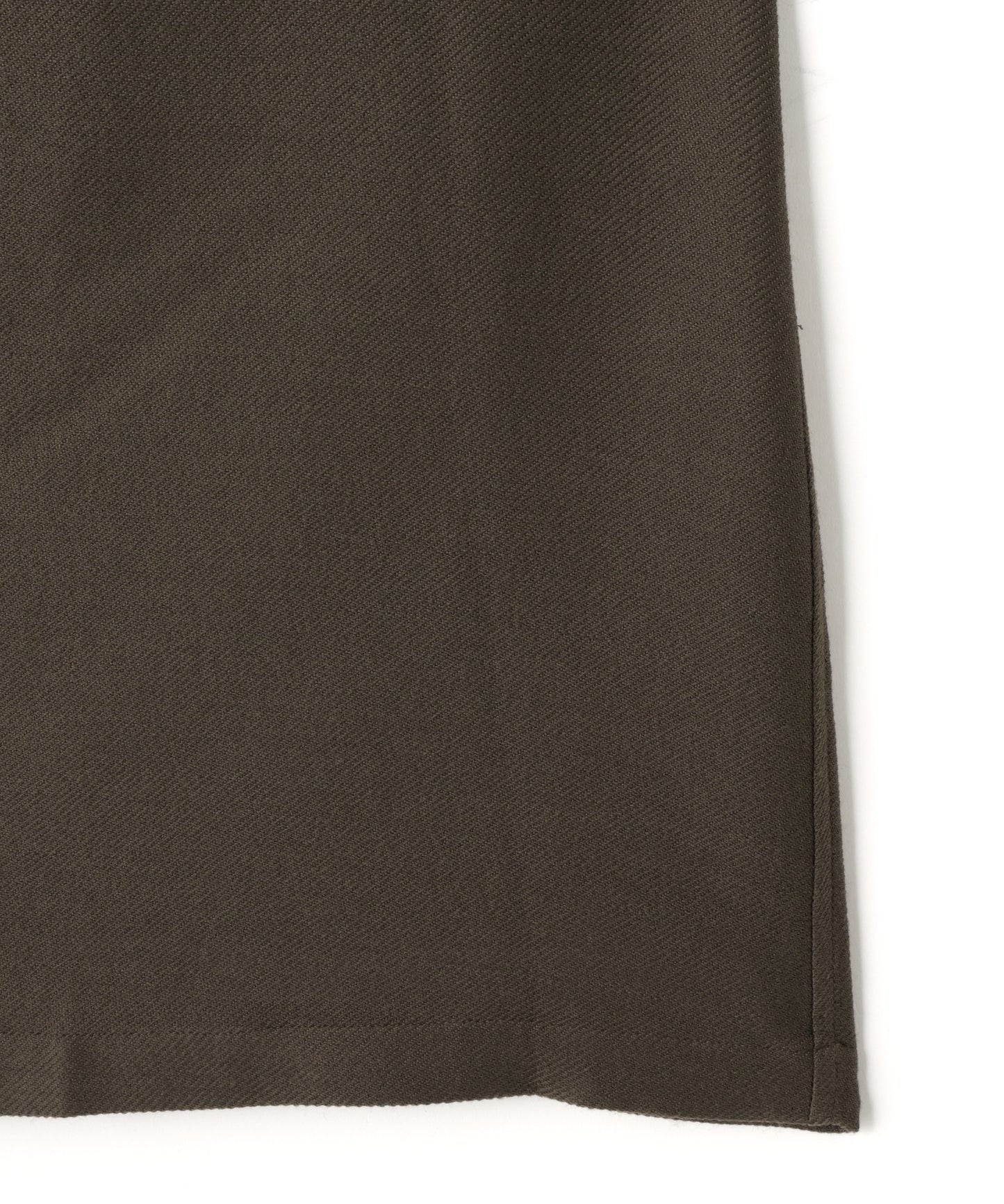 BAL COLLAR COAT ‐Silk Wool loose twill‐