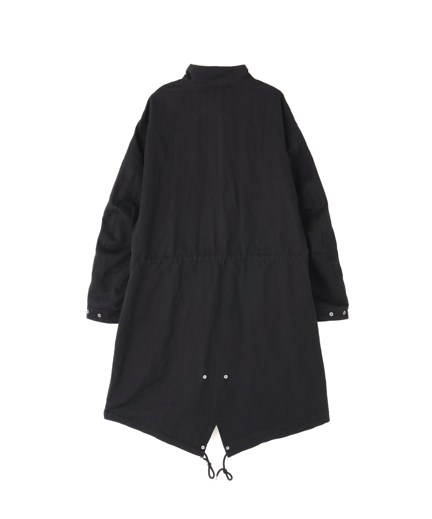 FISH TAIL COAT ‐Cotton Linen Ratine‐