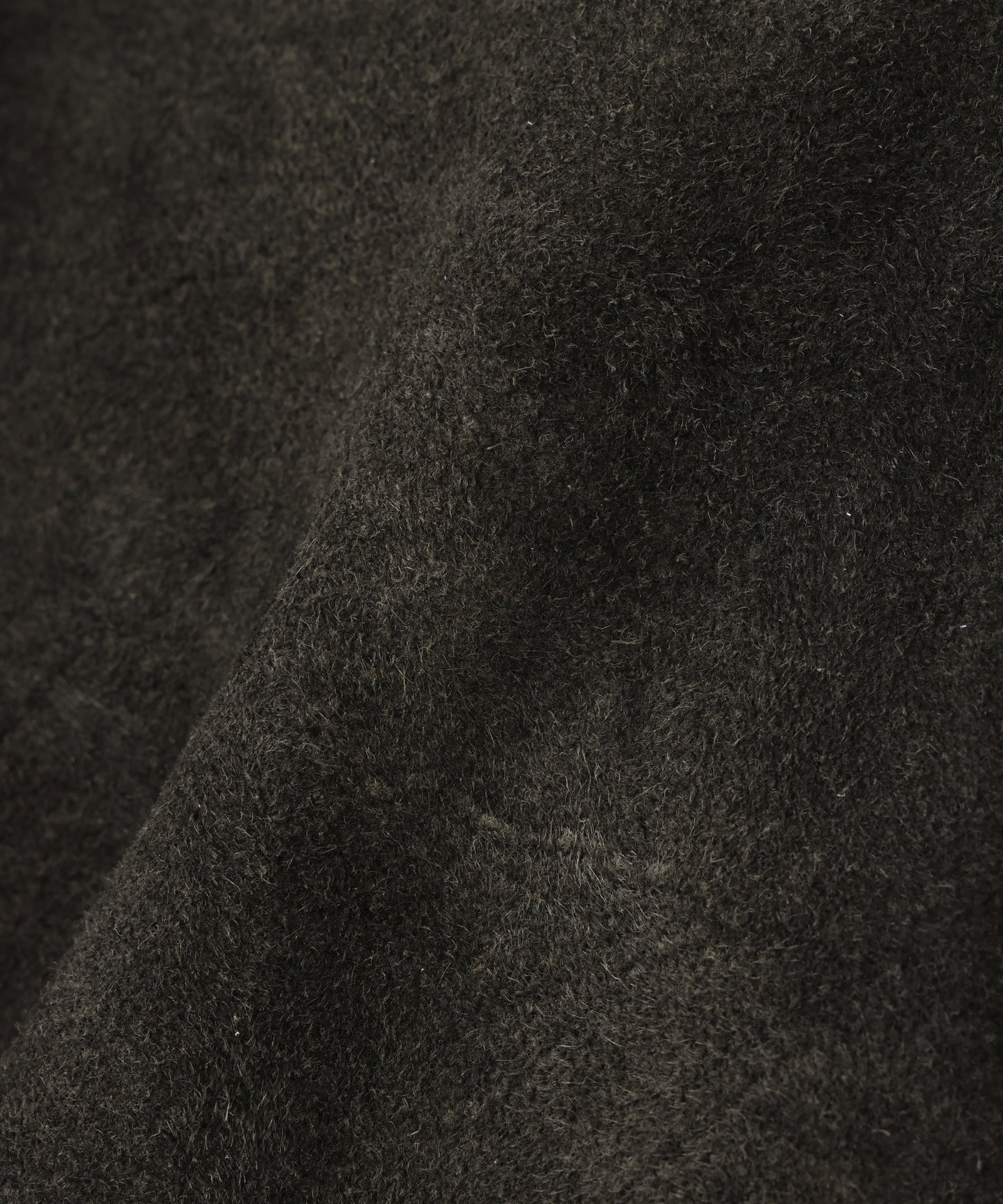 LEATHER MICHIGAN CHORE COAT ‐Goat suede Antique finish‐