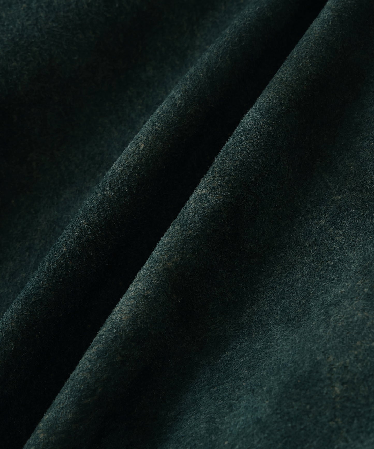 LEATHER MICHIGAN CHORE COAT ‐Goat suede Antique finish‐