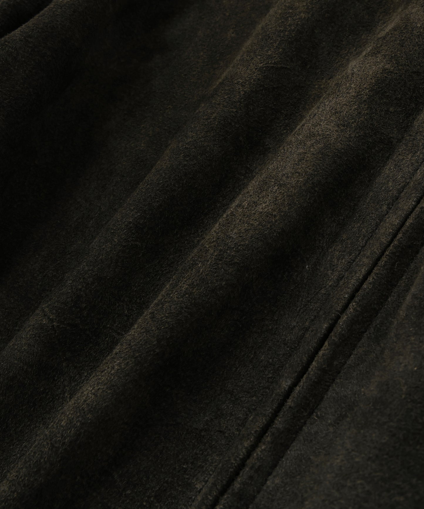 LEATHER DETROIT JACKET ‐Goat suede Antique finish‐
