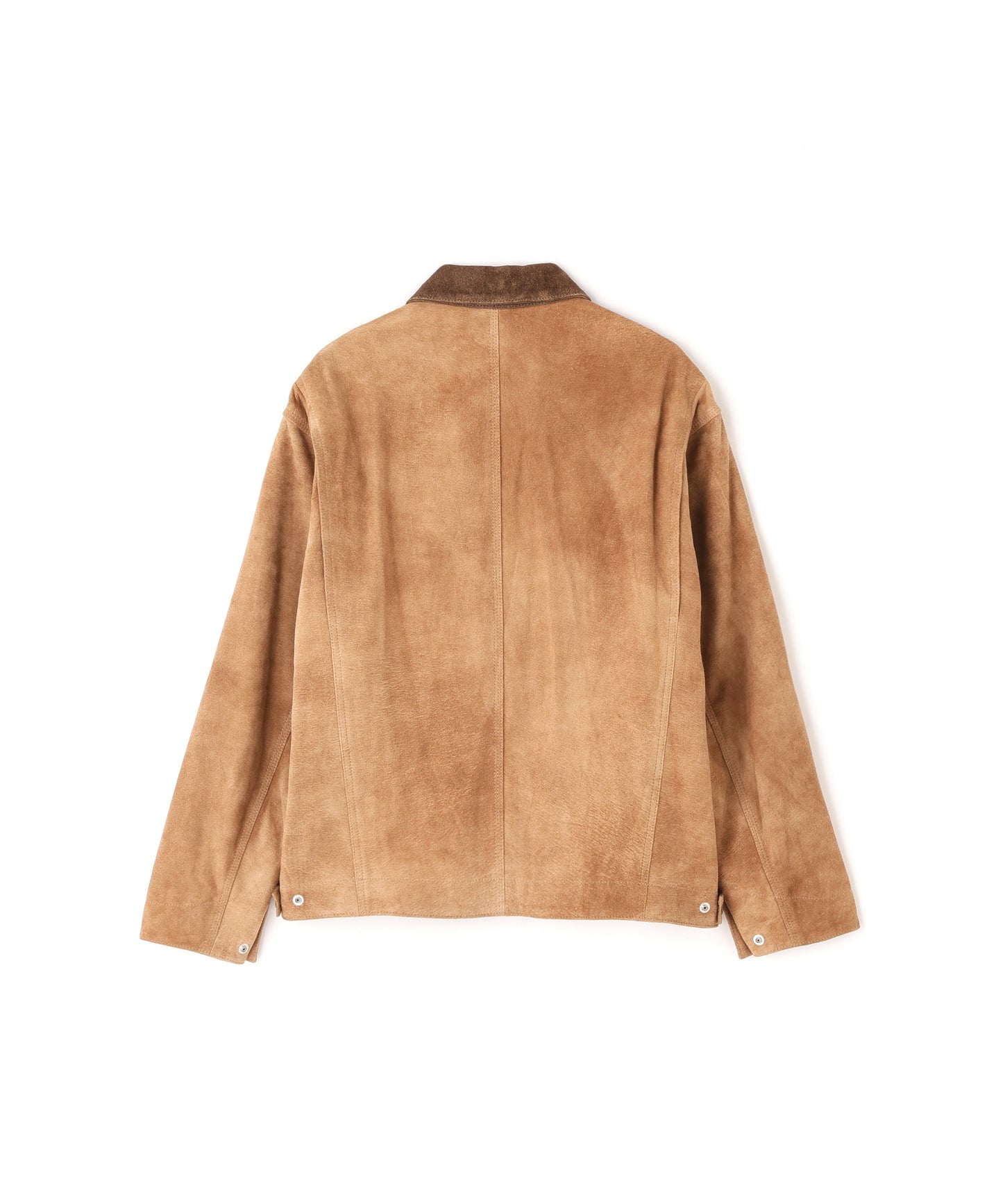 LEATHER DETROIT JACKET ‐Goat suede Antique finish‐