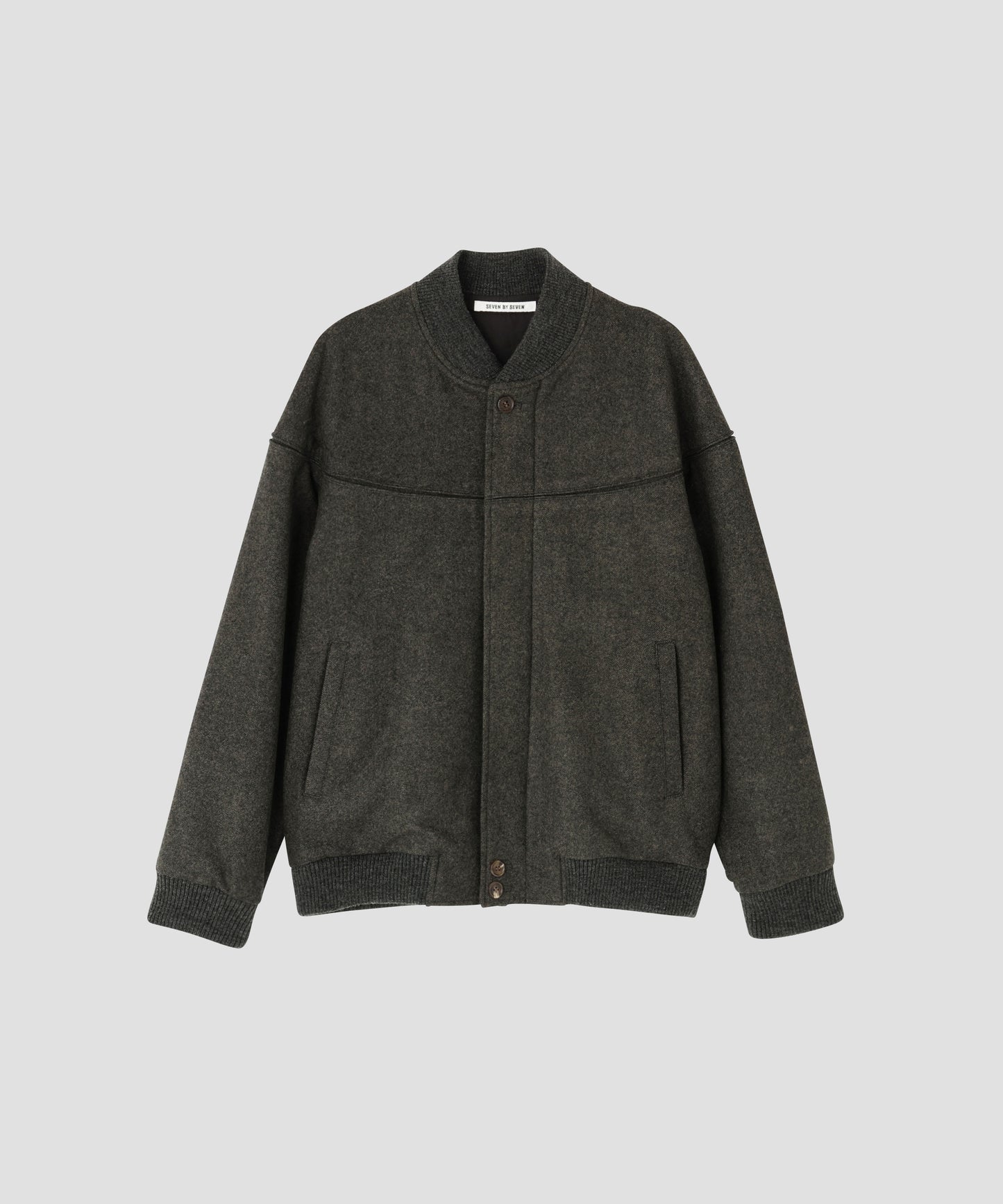 DERBY JACKET ‐Powder melton‐