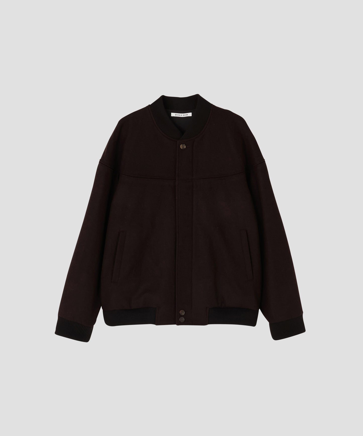 DERBY JACKET ‐Powder melton‐