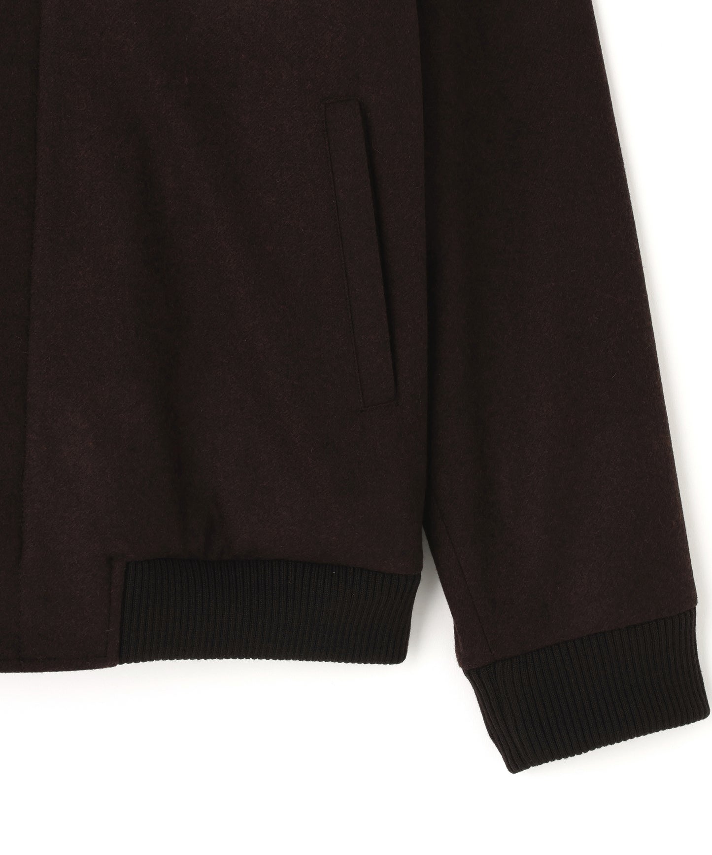 DERBY JACKET ‐Powder melton‐