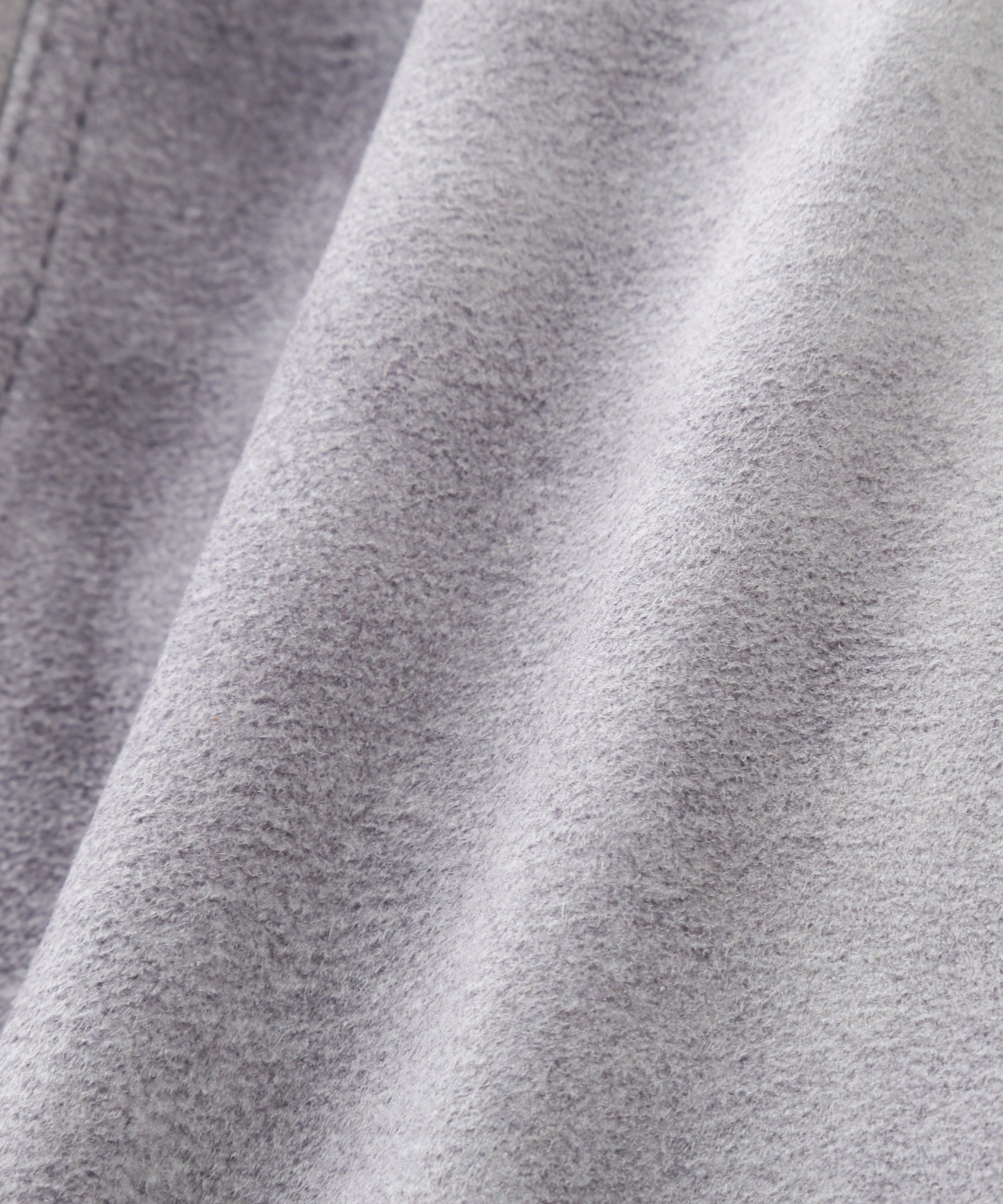 LEATHER DOUBLE KNEE PANTS ‐Goat suede Antique finish‐