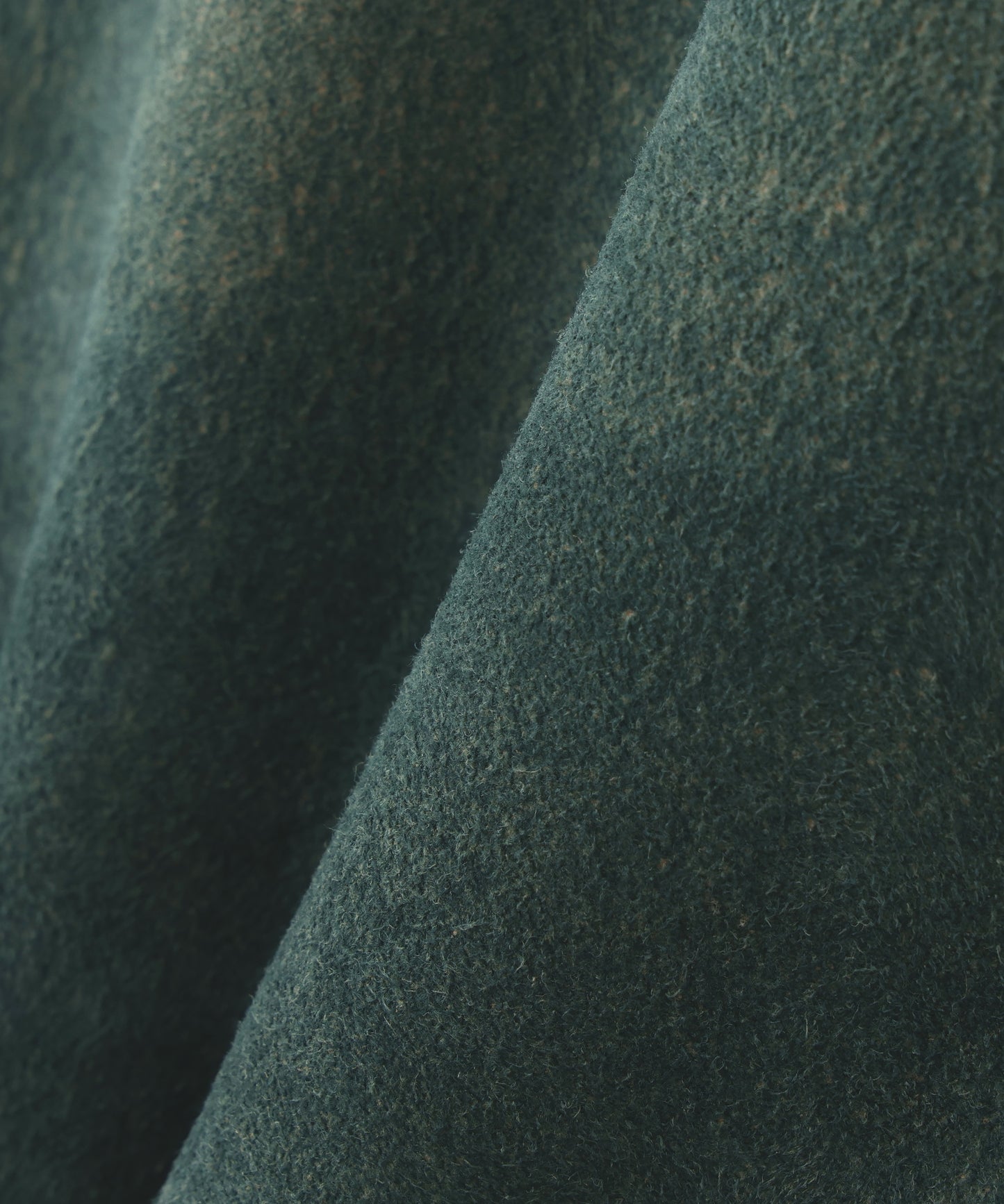 LEATHER DOUBLE KNEE PANTS ‐Goat suede Antique finish‐