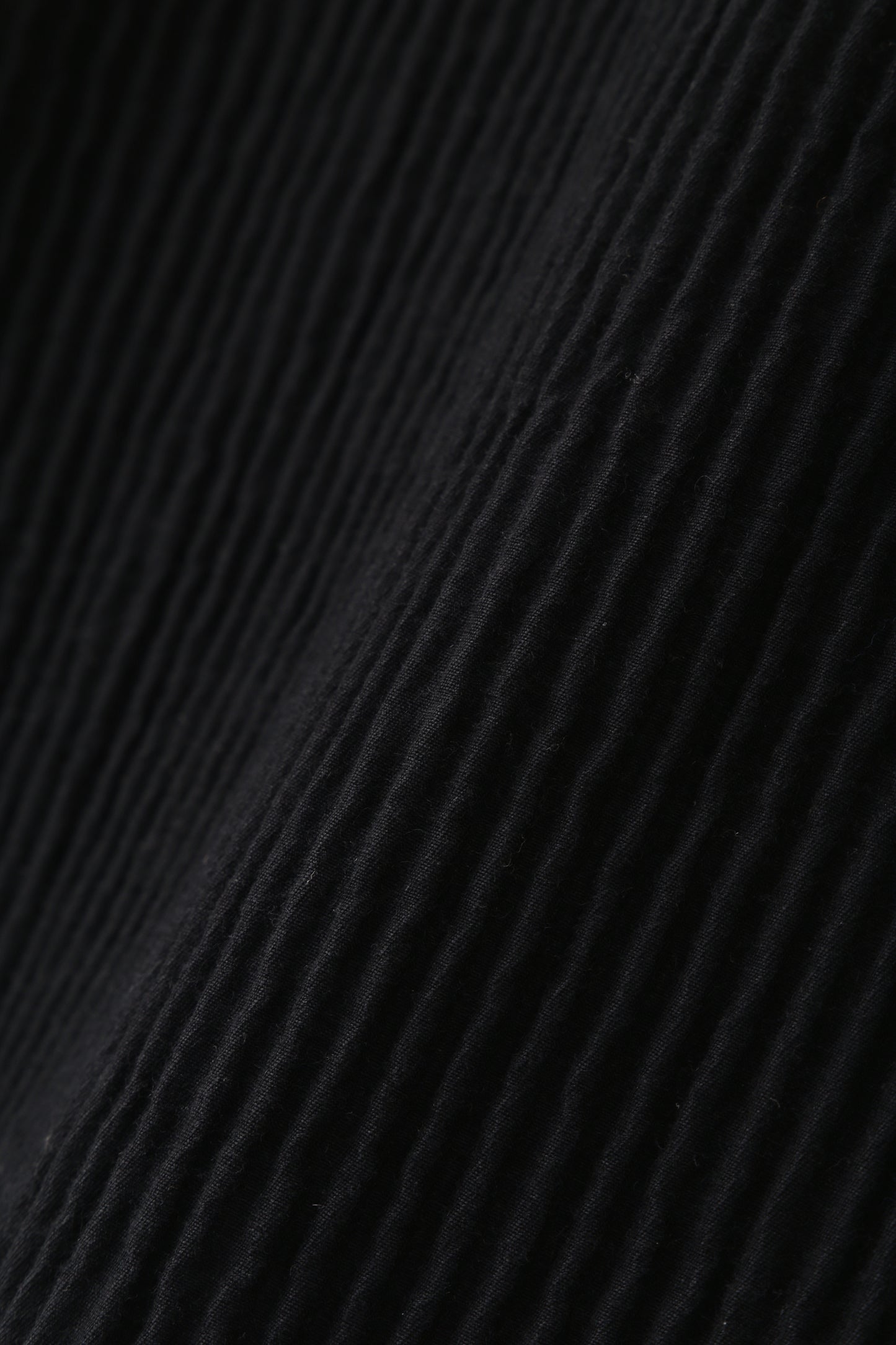 SHIRTS JACKET ‐Cotton Wool Pleats‐