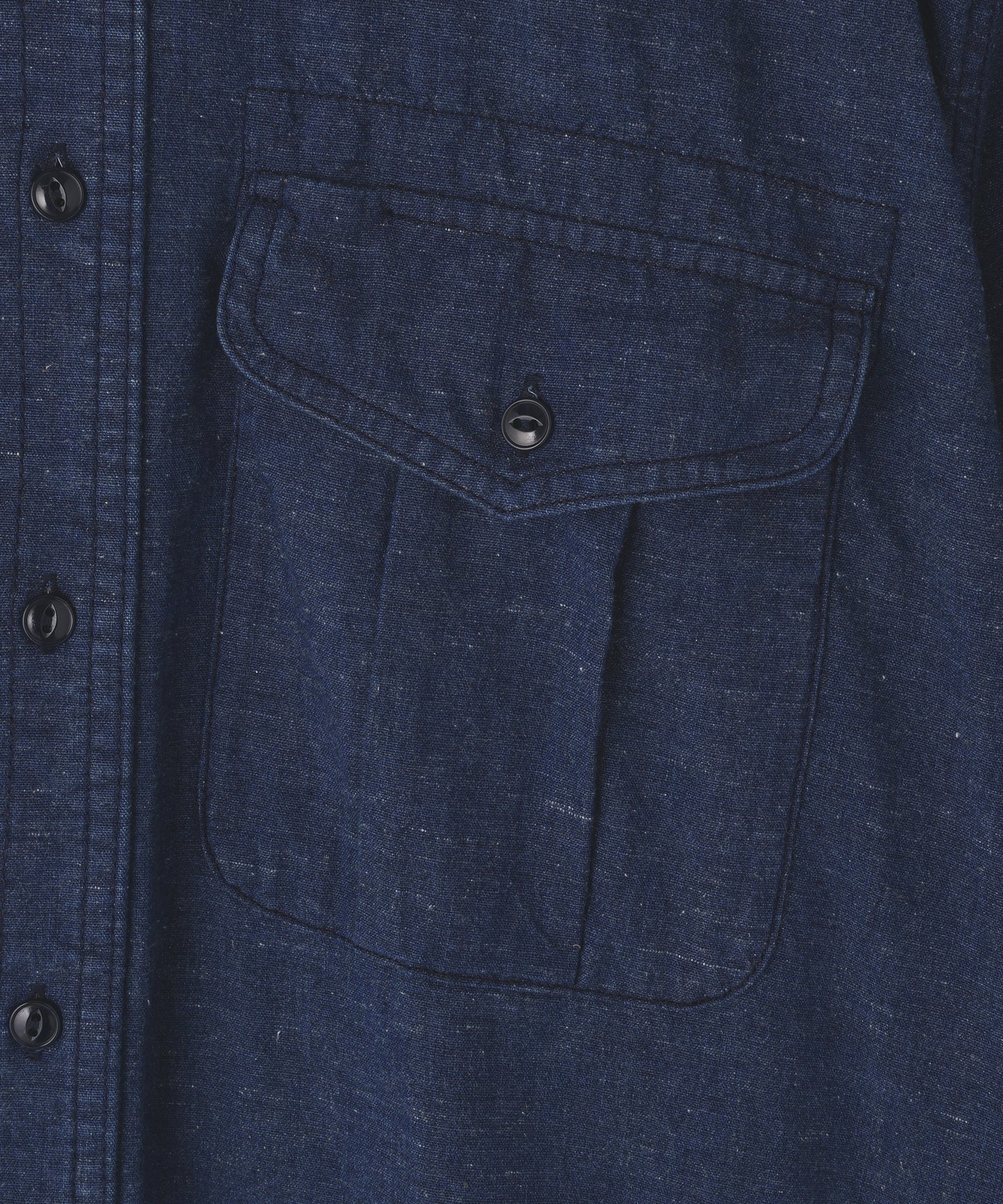 CHAMBRAY WORK SHIRTS ‐Cotton slub‐