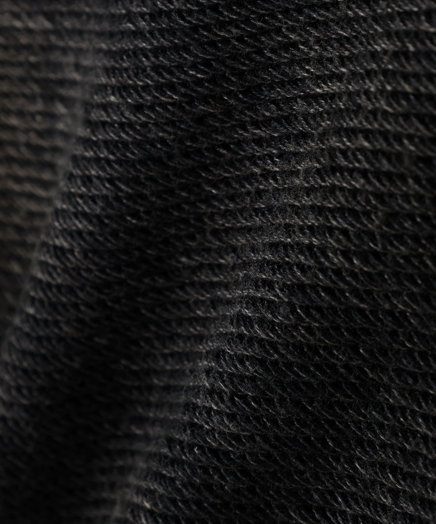 3RD TYPE WASHED KNIT JACKET ‐Indigo yarn‐