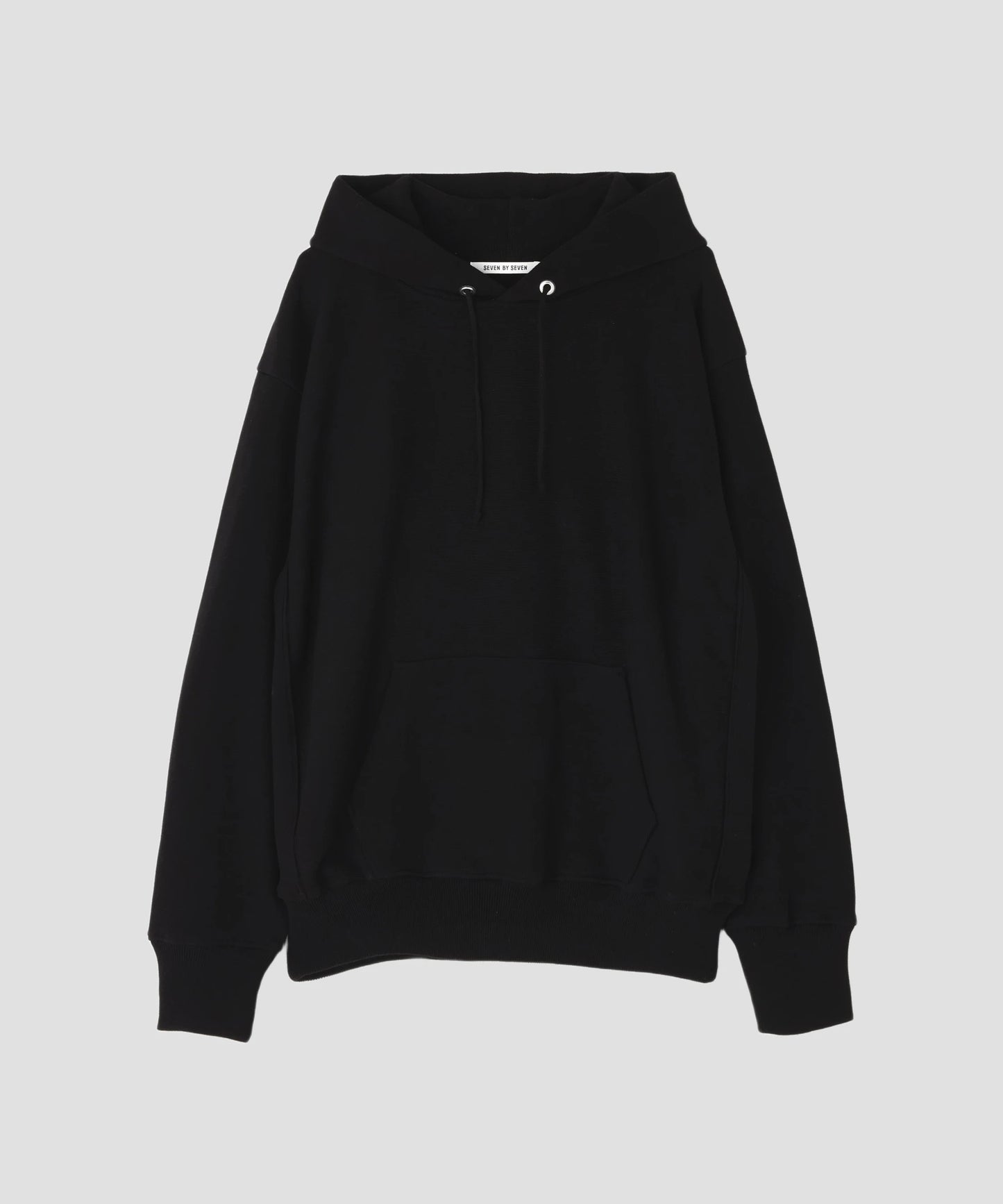 PULLOVER KNIT HOODIE ‐Tight tension Cotton‐