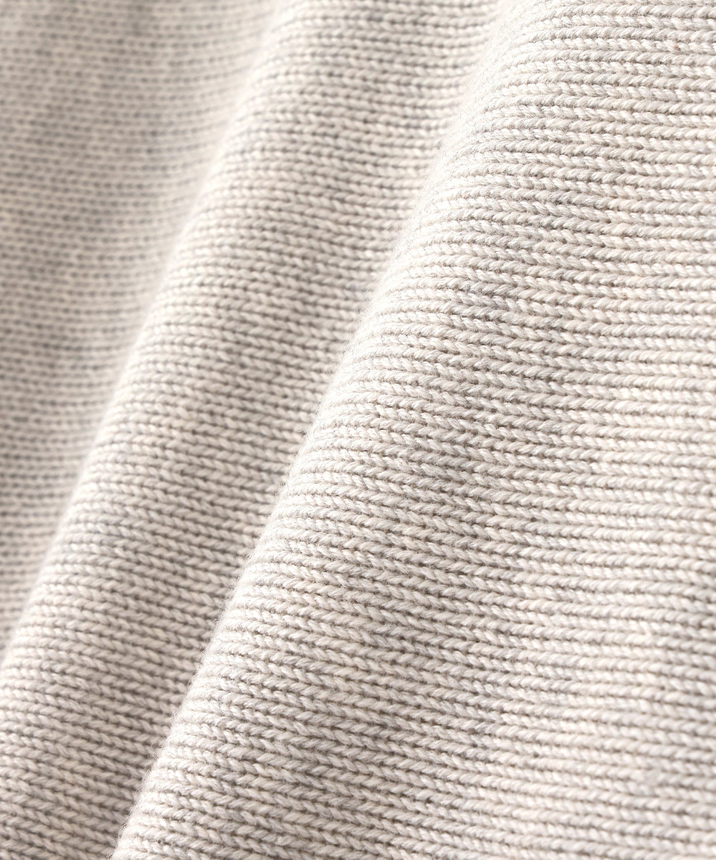 PULLOVER KNIT HOODIE ‐Tight tension Cotton‐