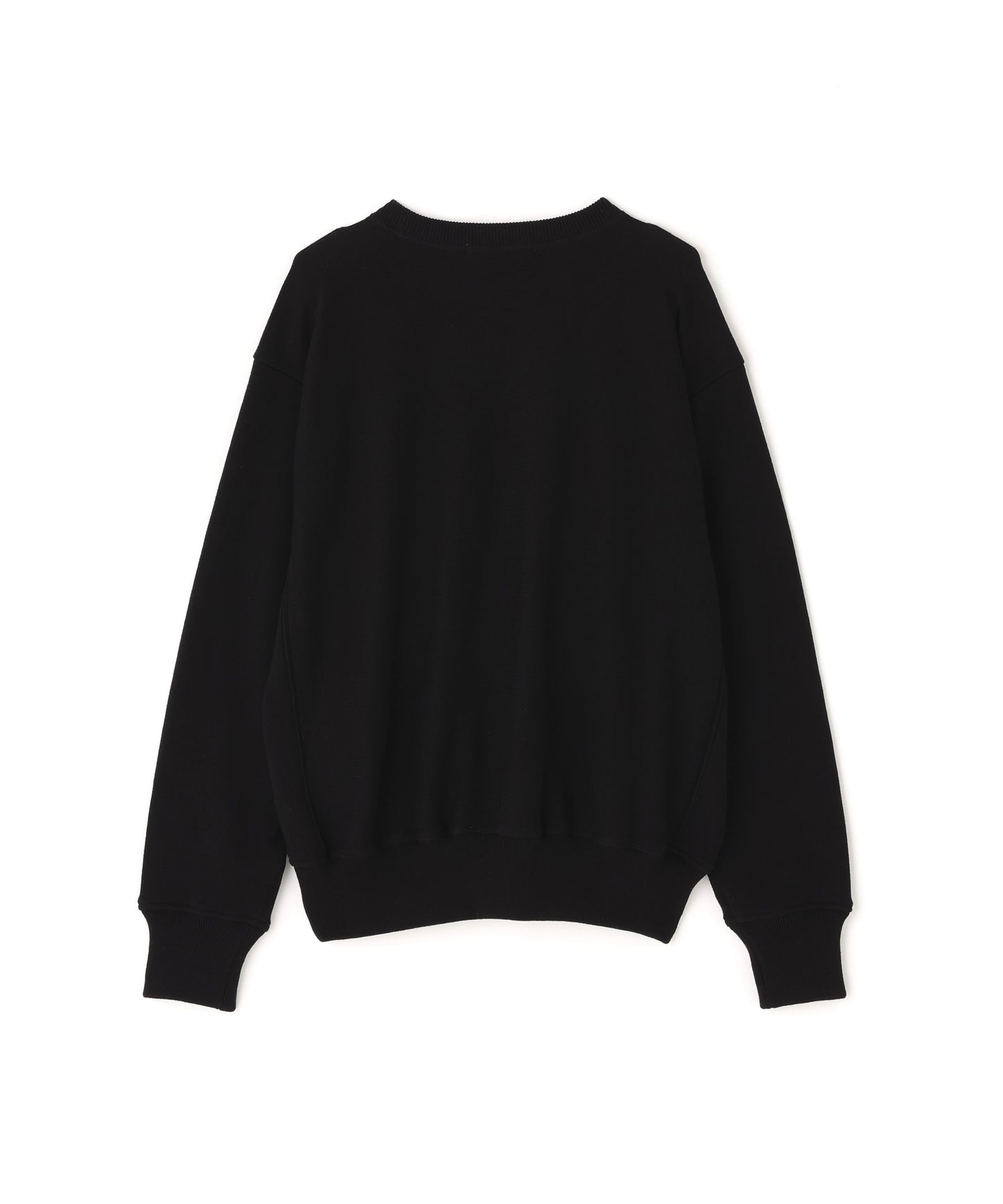 CREW NECK KNIT SWEAT SHIRTS ‐Tight tension Cotton‐