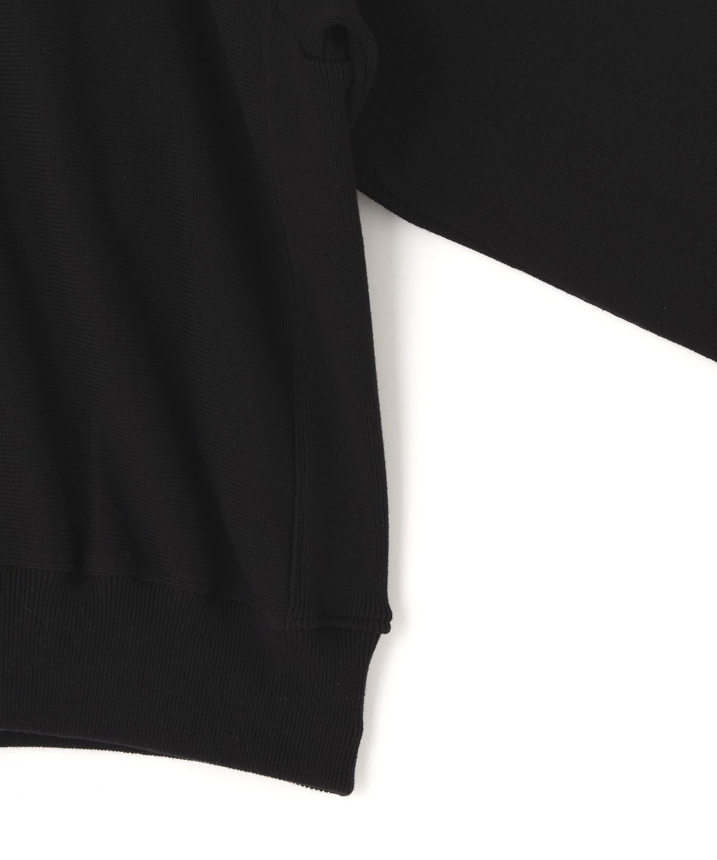 CREW NECK KNIT SWEAT SHIRTS ‐Tight tension Cotton‐