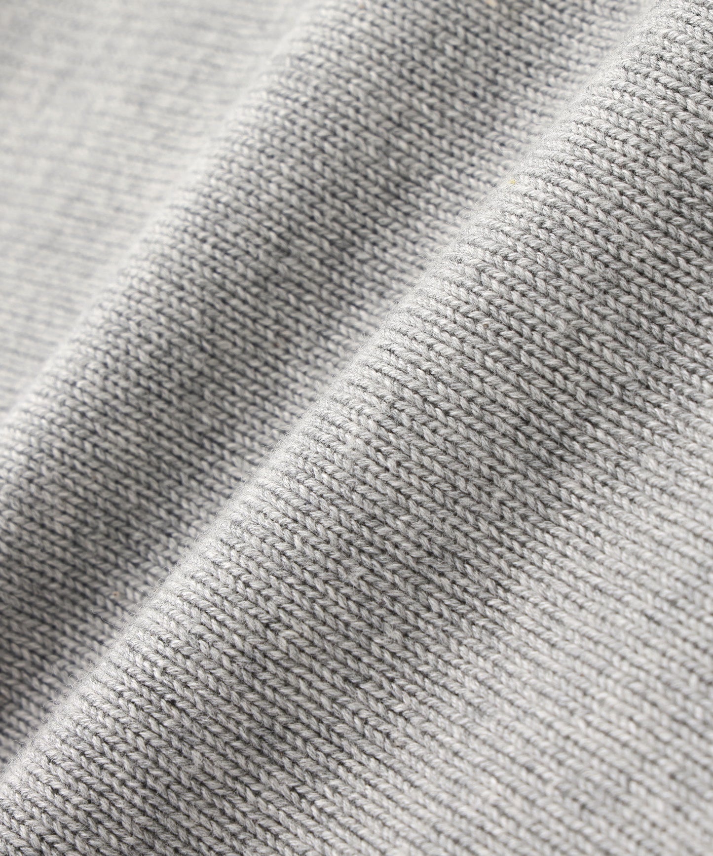 CREW NECK KNIT SWEAT SHIRTS ‐Tight tension Cotton‐