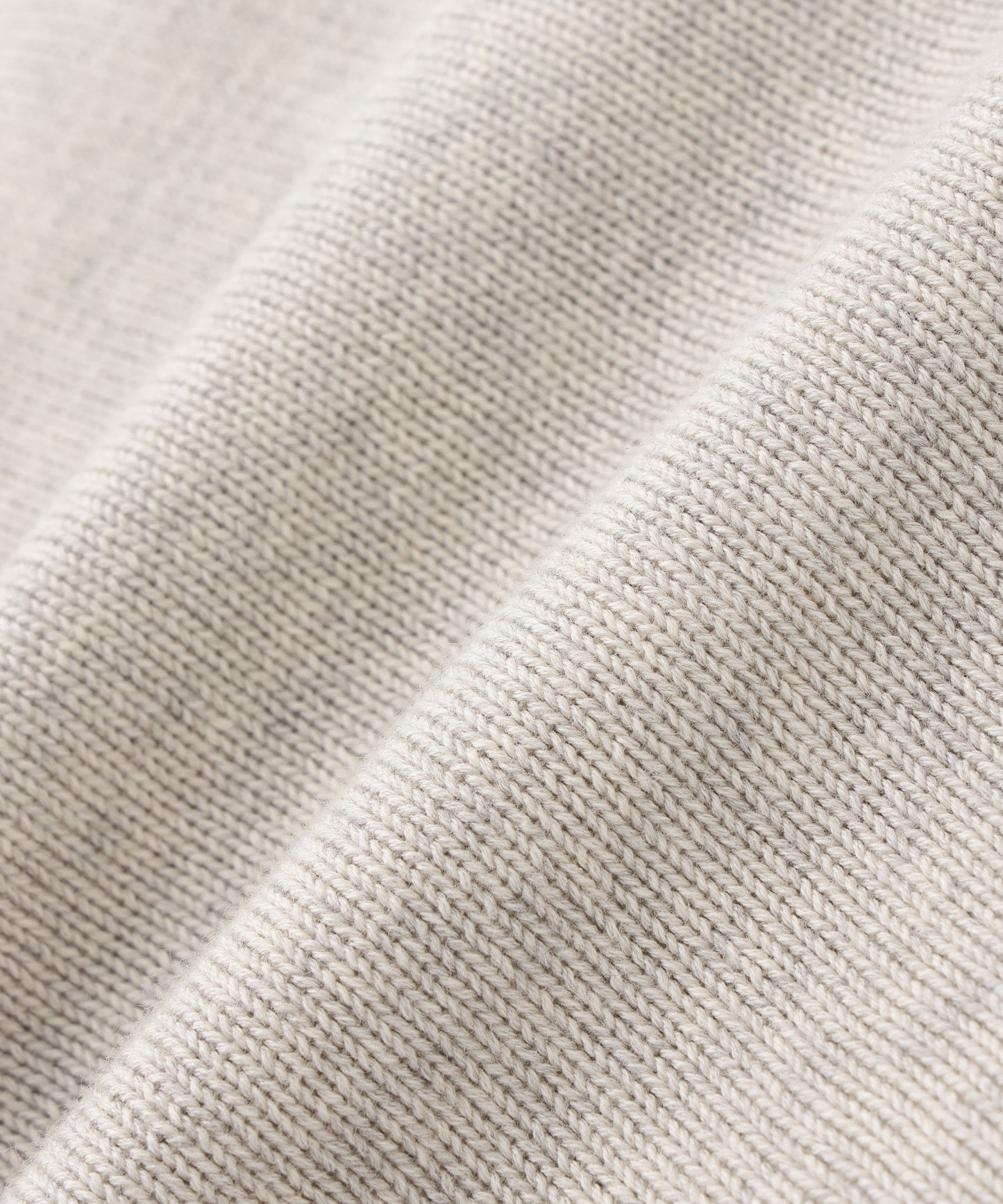 CREW NECK KNIT SWEAT SHIRTS ‐Tight tension Cotton‐