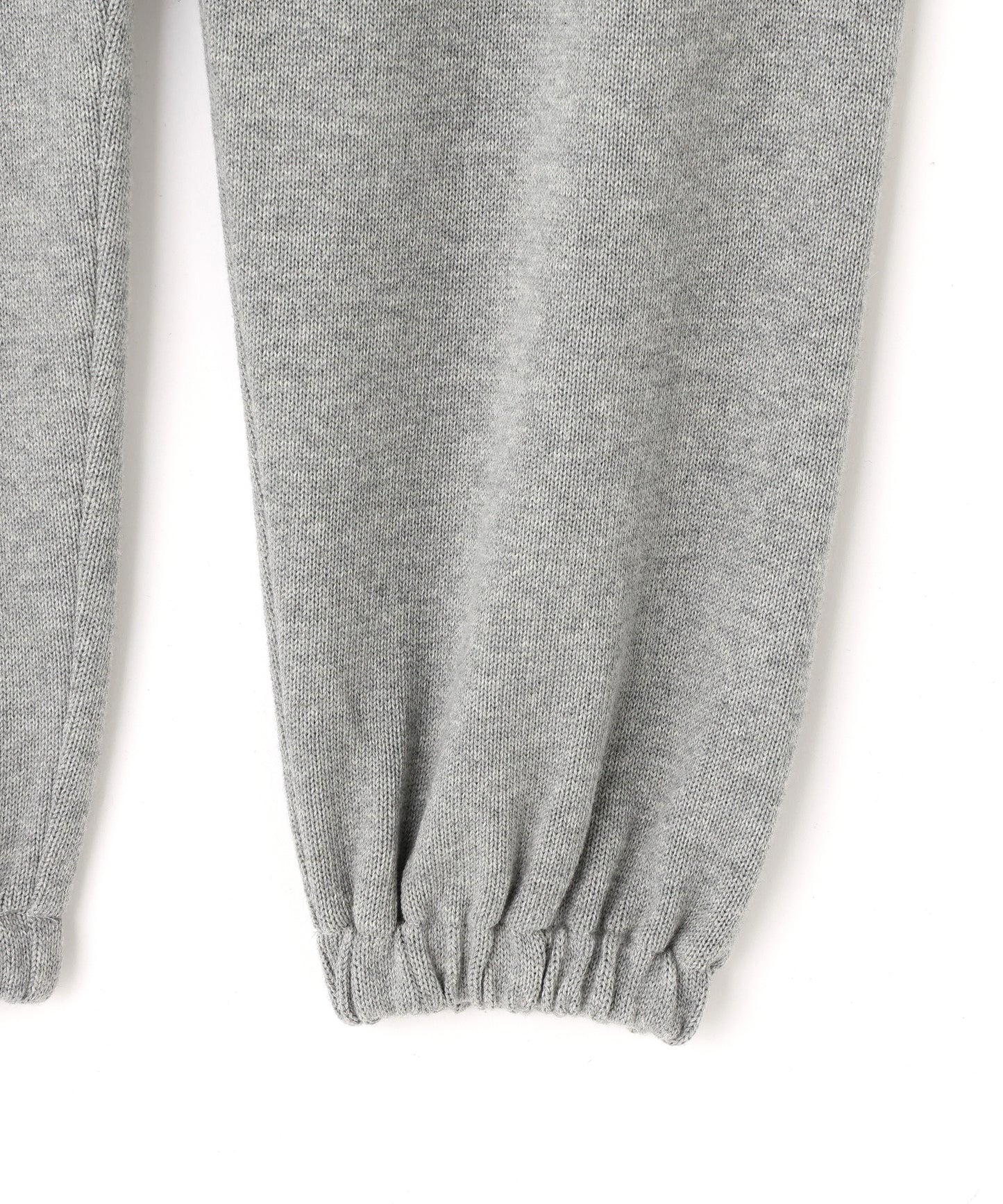 SIDE SEAMLESS KNIT PANTS ‐Tight tension Cotton‐