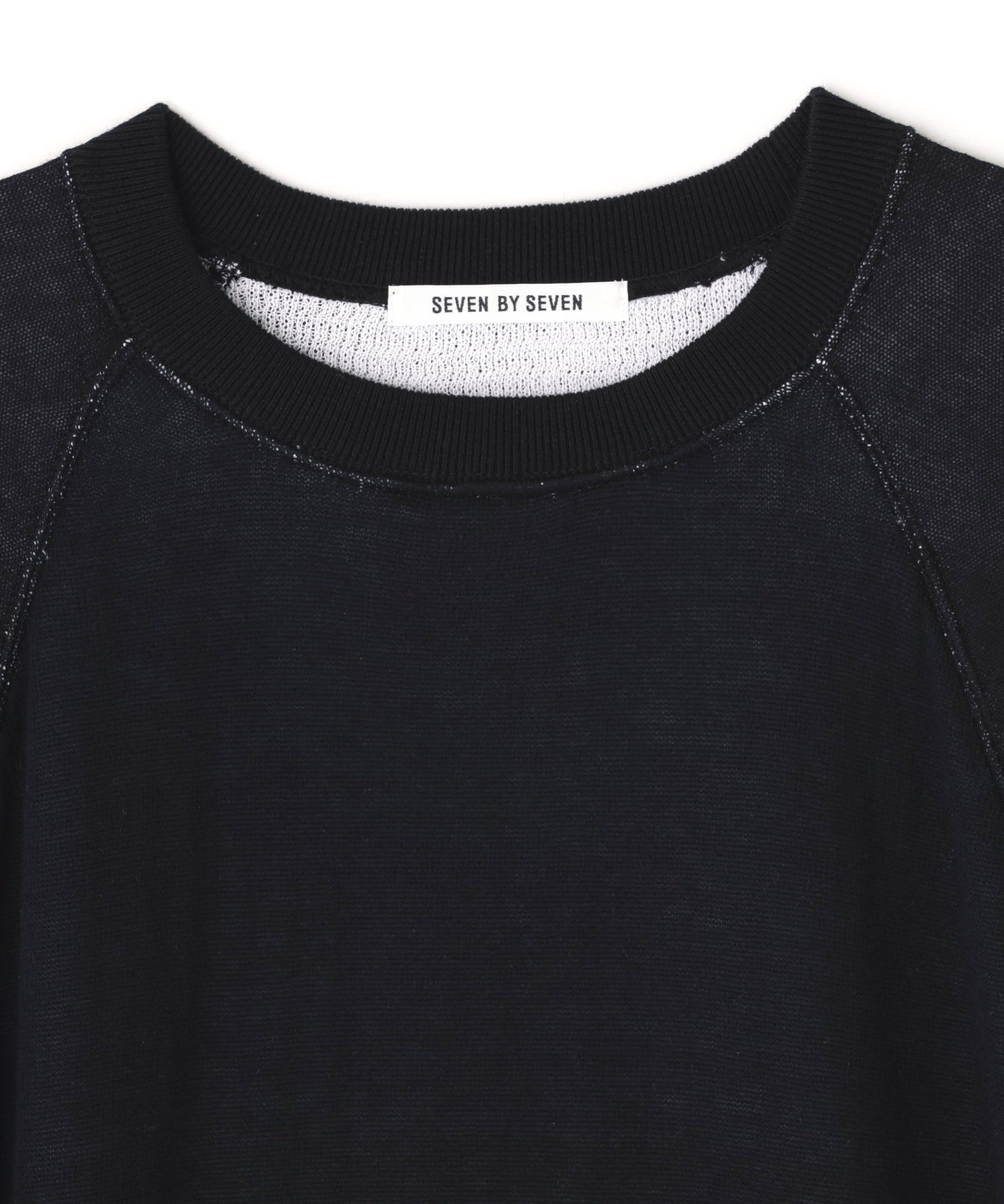 DOUBLE FACE RAGRAN SLEEVE KNIT SHIRTS ‐Jersey/Thermal‐