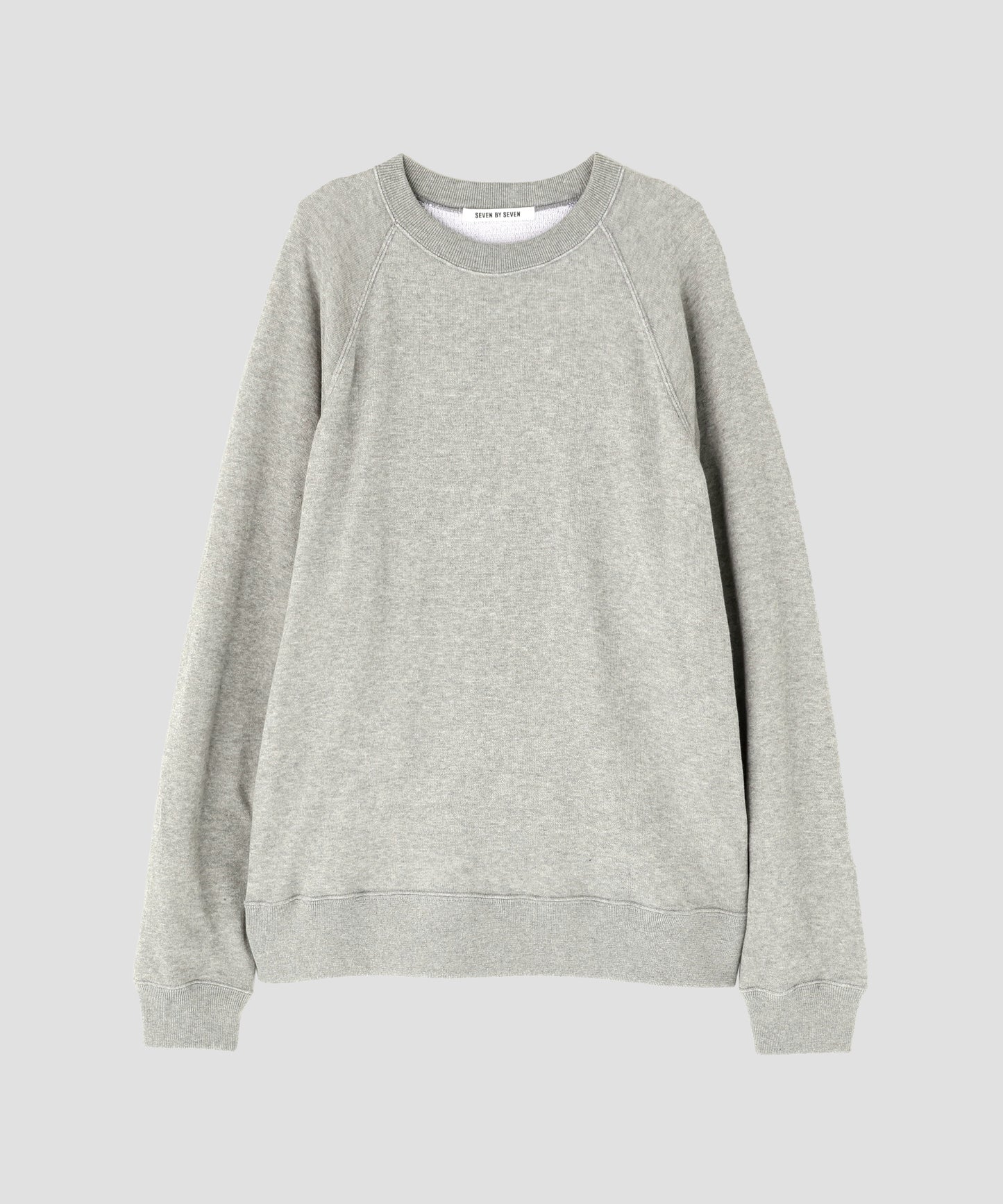 DOUBLE FACE RAGRAN SLEEVE KNIT SHIRTS ‐Jersey/Thermal‐