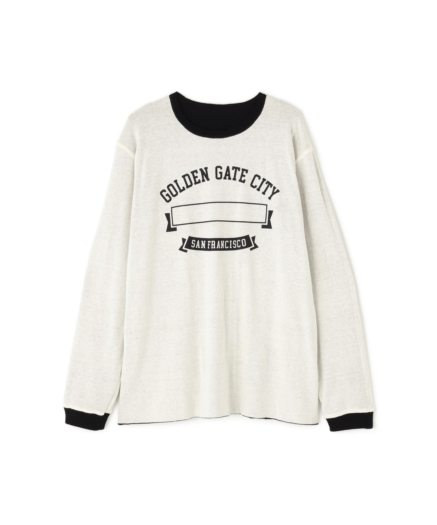 REVERSIBLE KNIT TEE L/S - City and County of SF -
