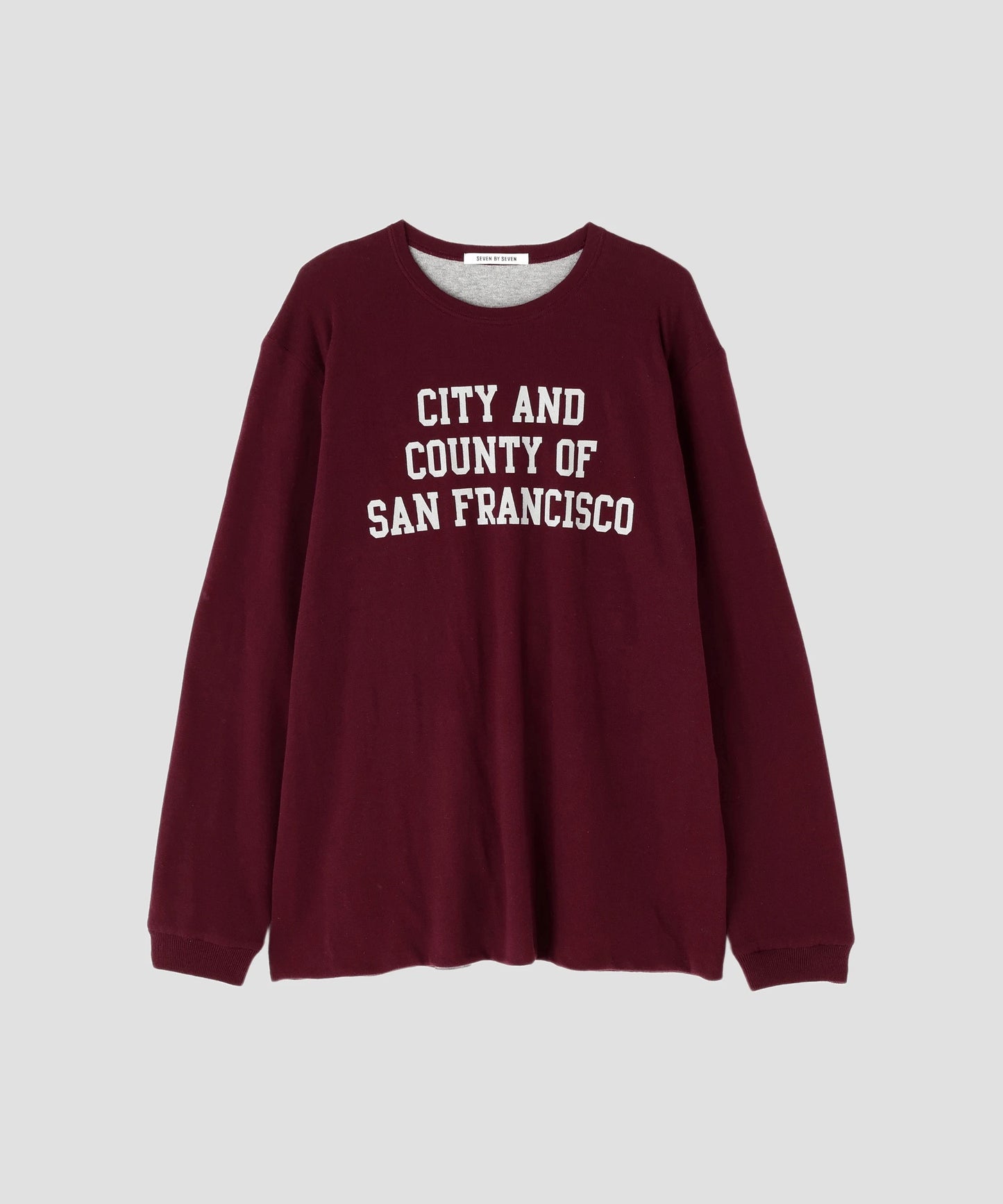 REVERSIBLE KNIT TEE L/S - City and County of SF -