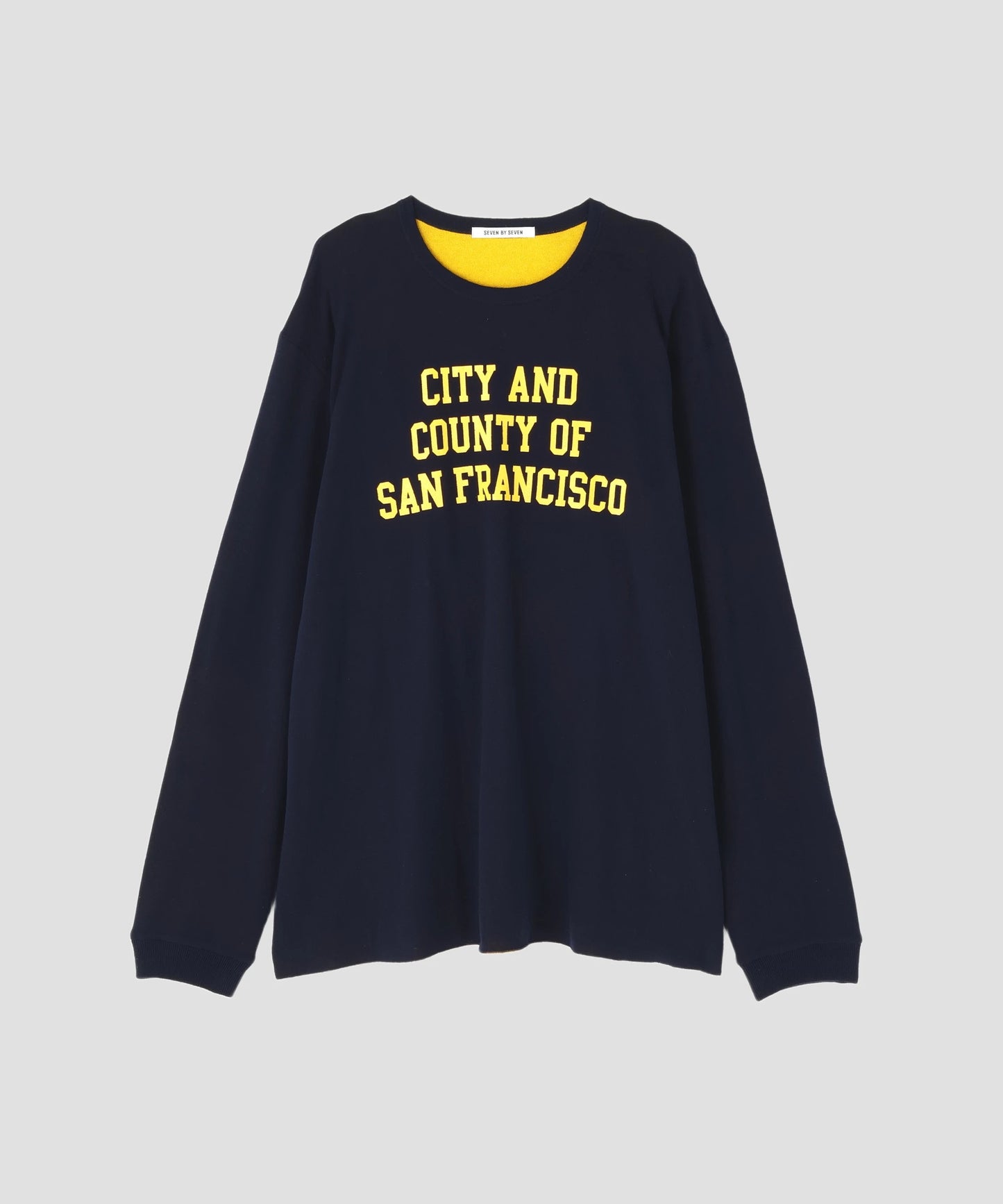 REVERSIBLE KNIT TEE L/S - City and County of SF -