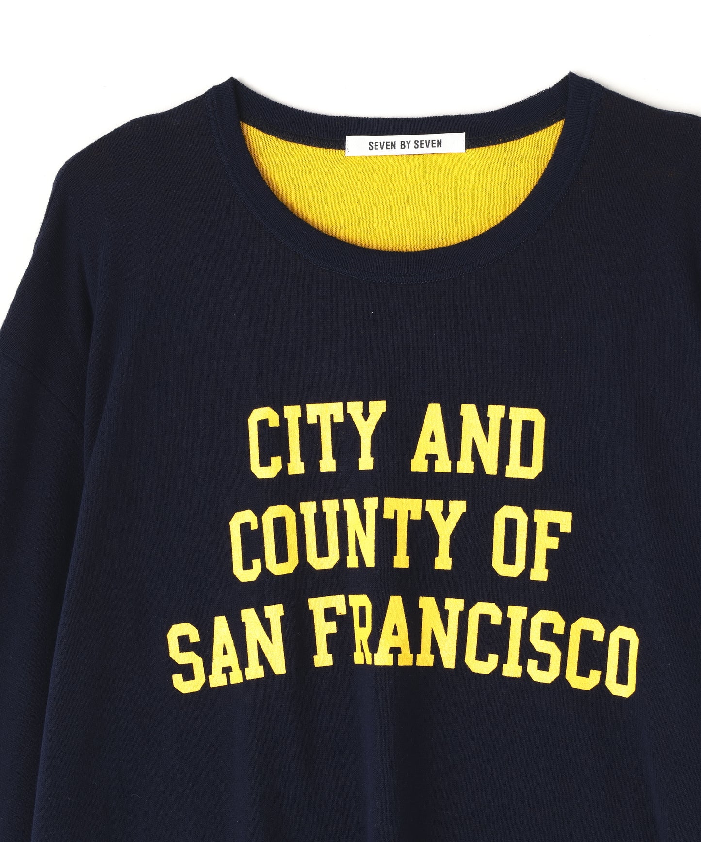 REVERSIBLE KNIT TEE L/S - City and County of SF -