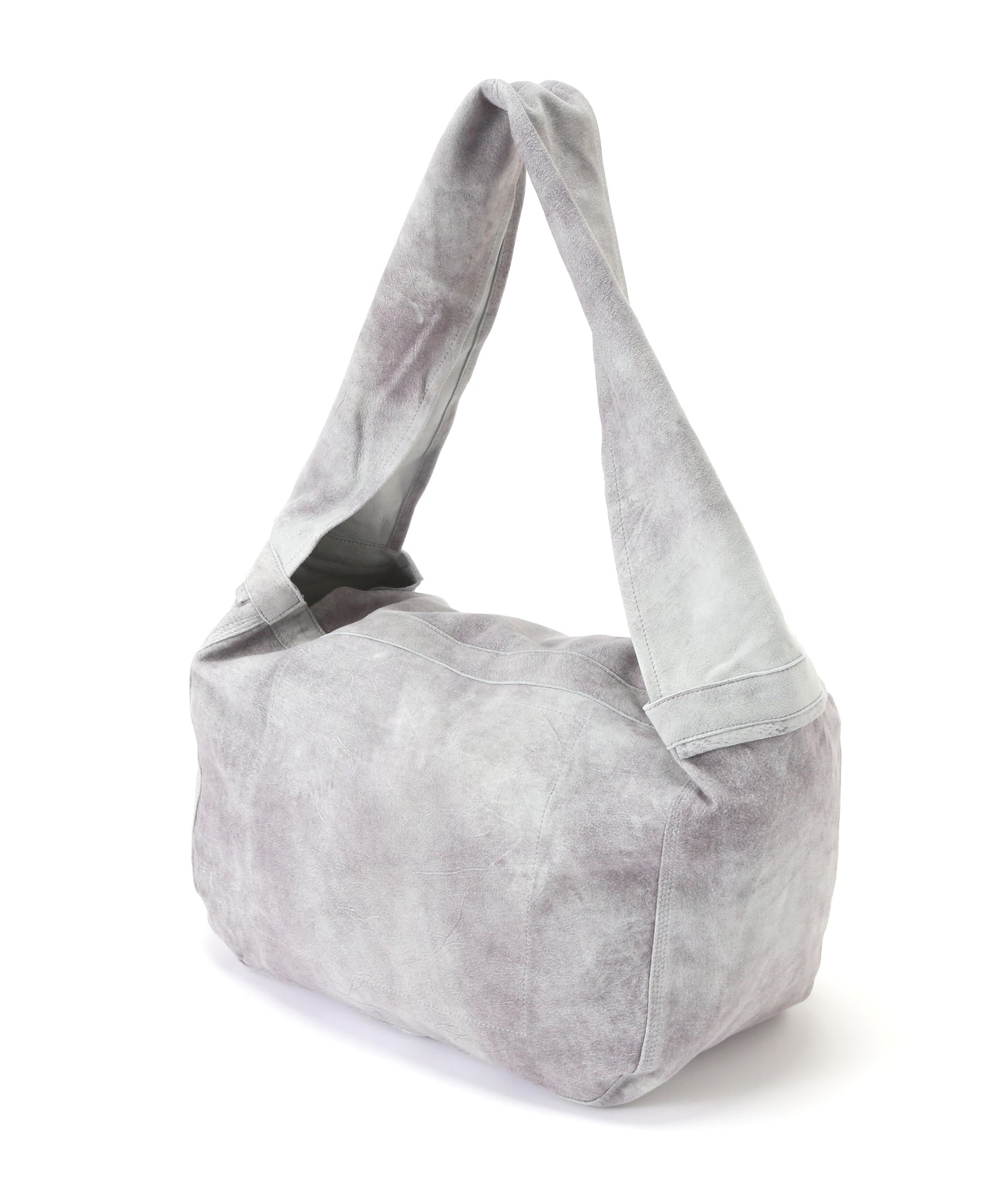 LEATHER SHOULDER BAG ‐ Goat suede Antique finish ‐