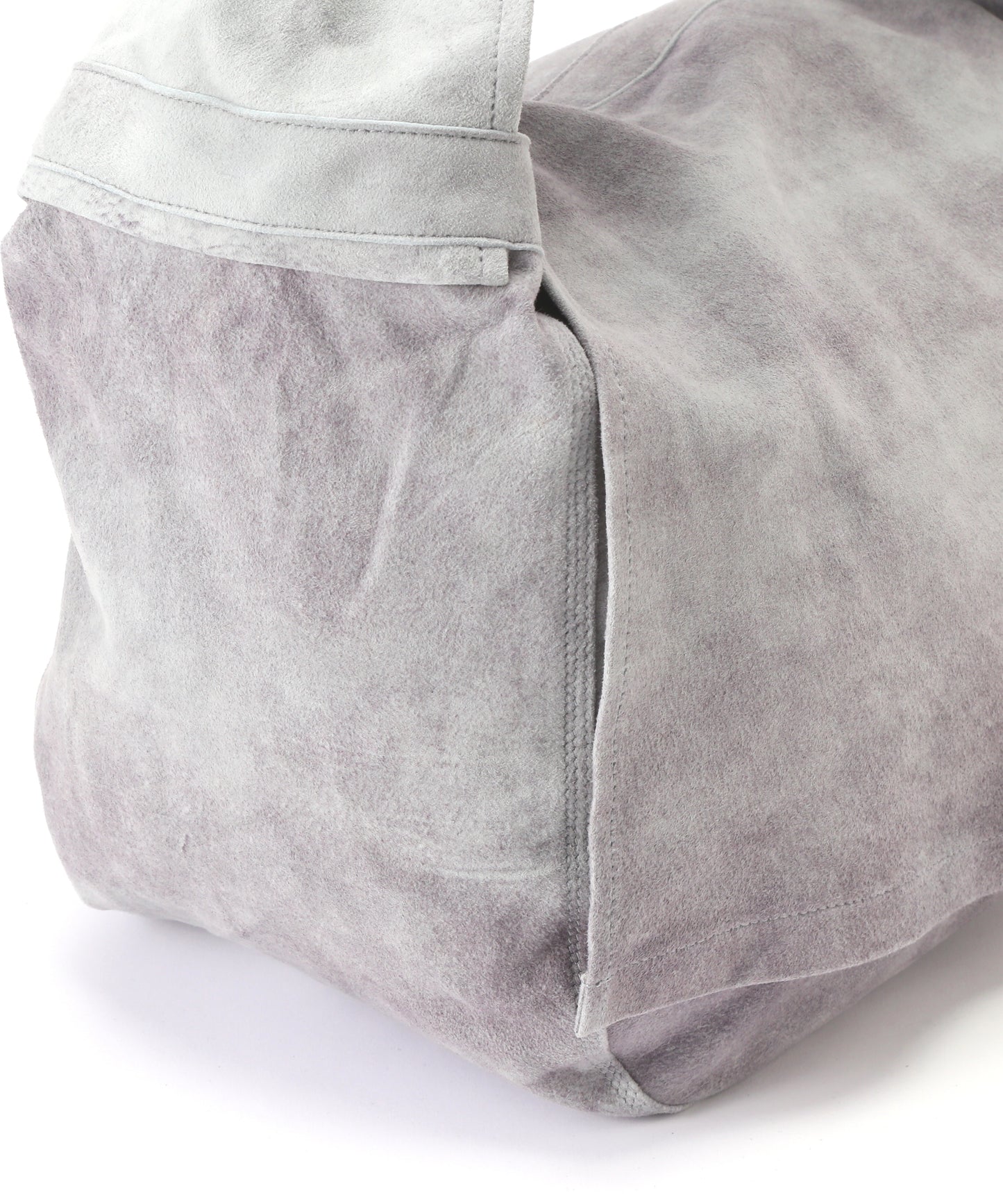 LEATHER SHOULDER BAG ‐ Goat suede Antique finish ‐